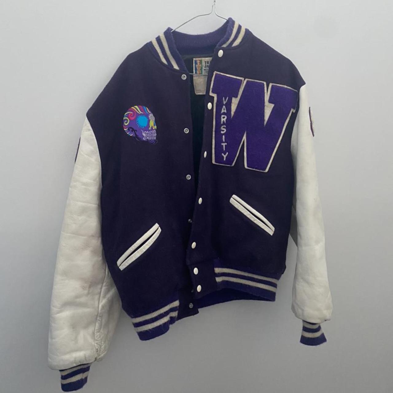 Vintage trophy jackets varsity jacket Vintage... - Depop