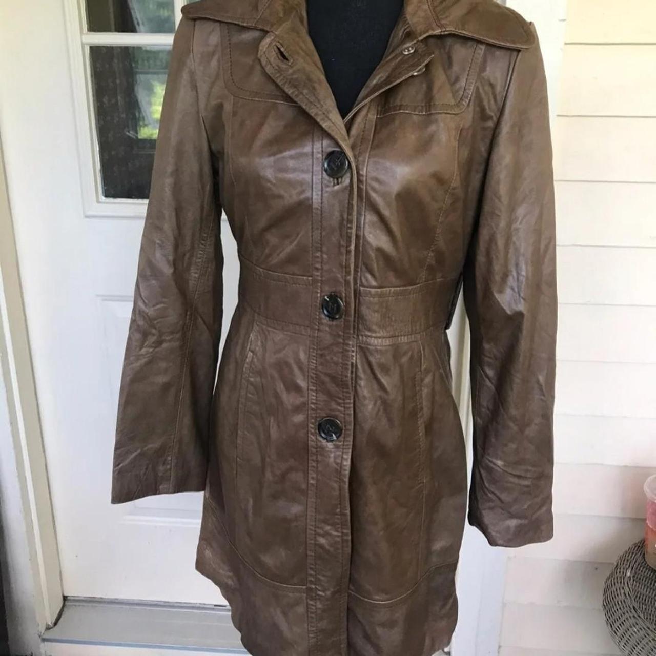 Kenneth Cole Women's Brown Jacket | Depop