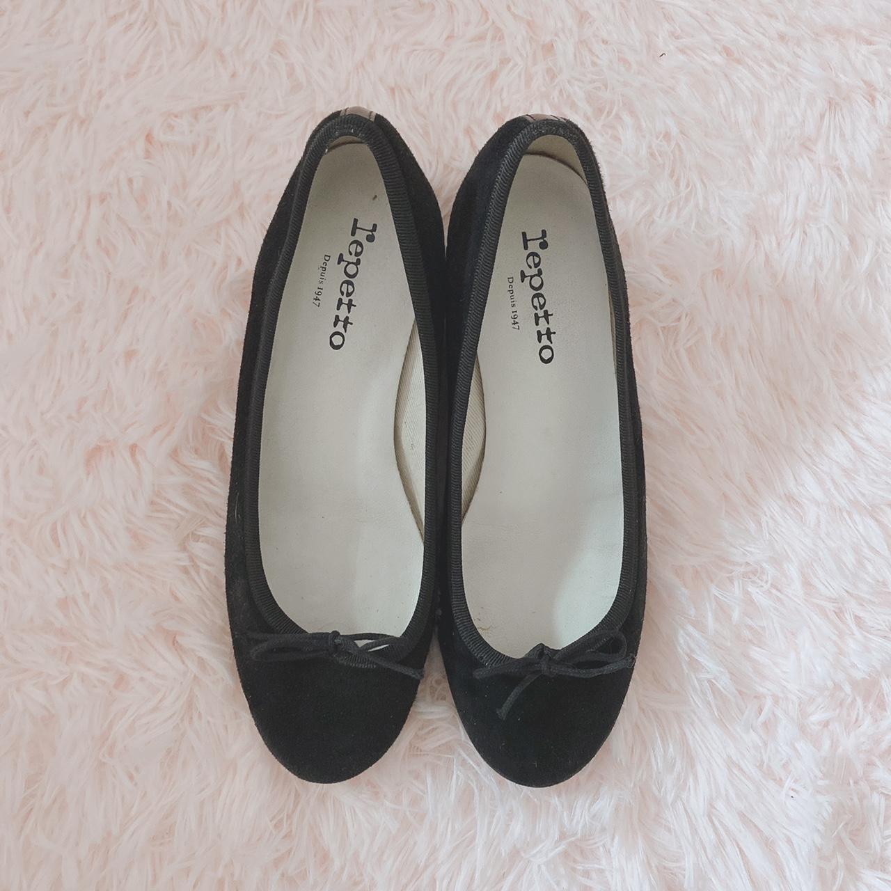 Repetto black ballet discount flats