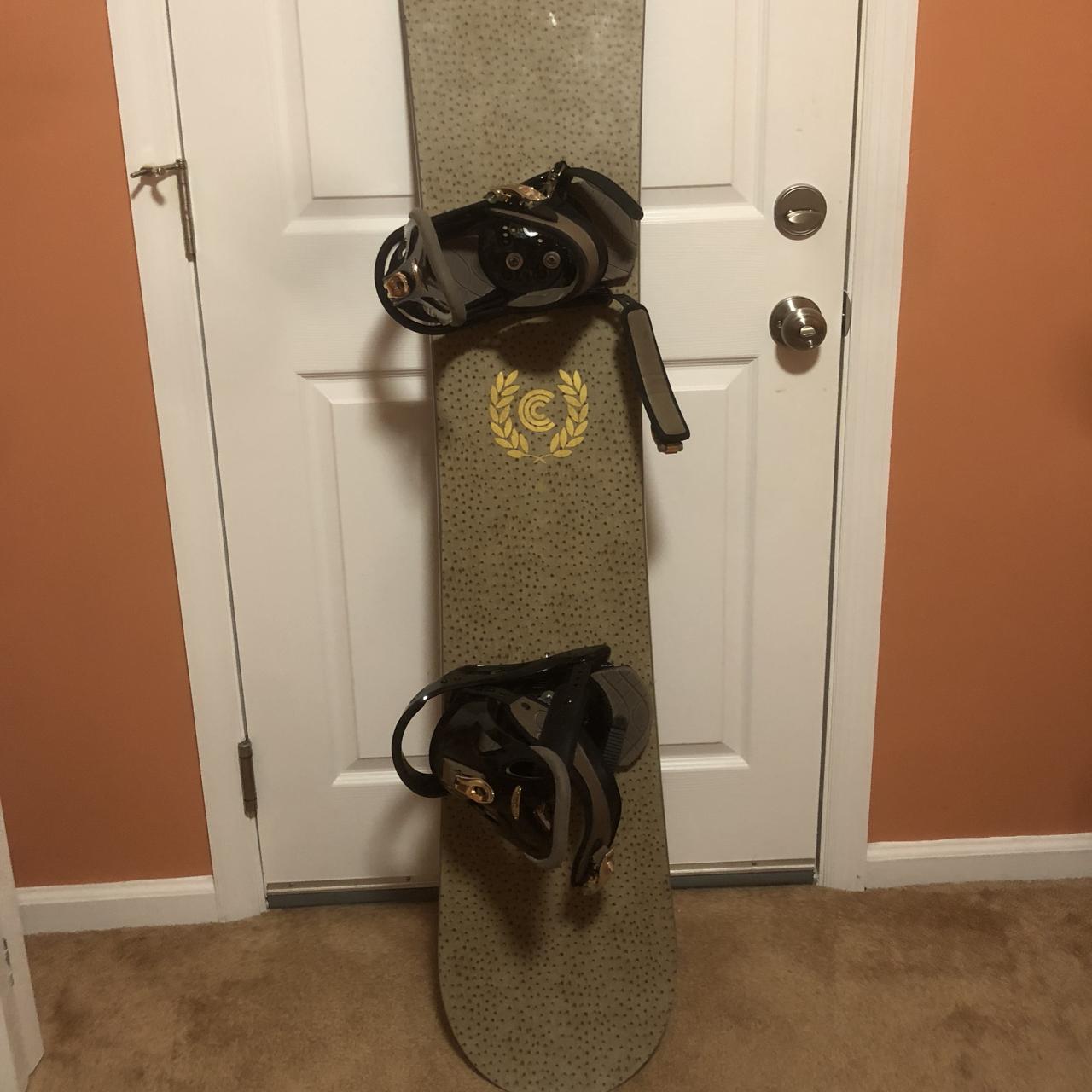 Vintage 5 3 tall Burton designer snowboard with