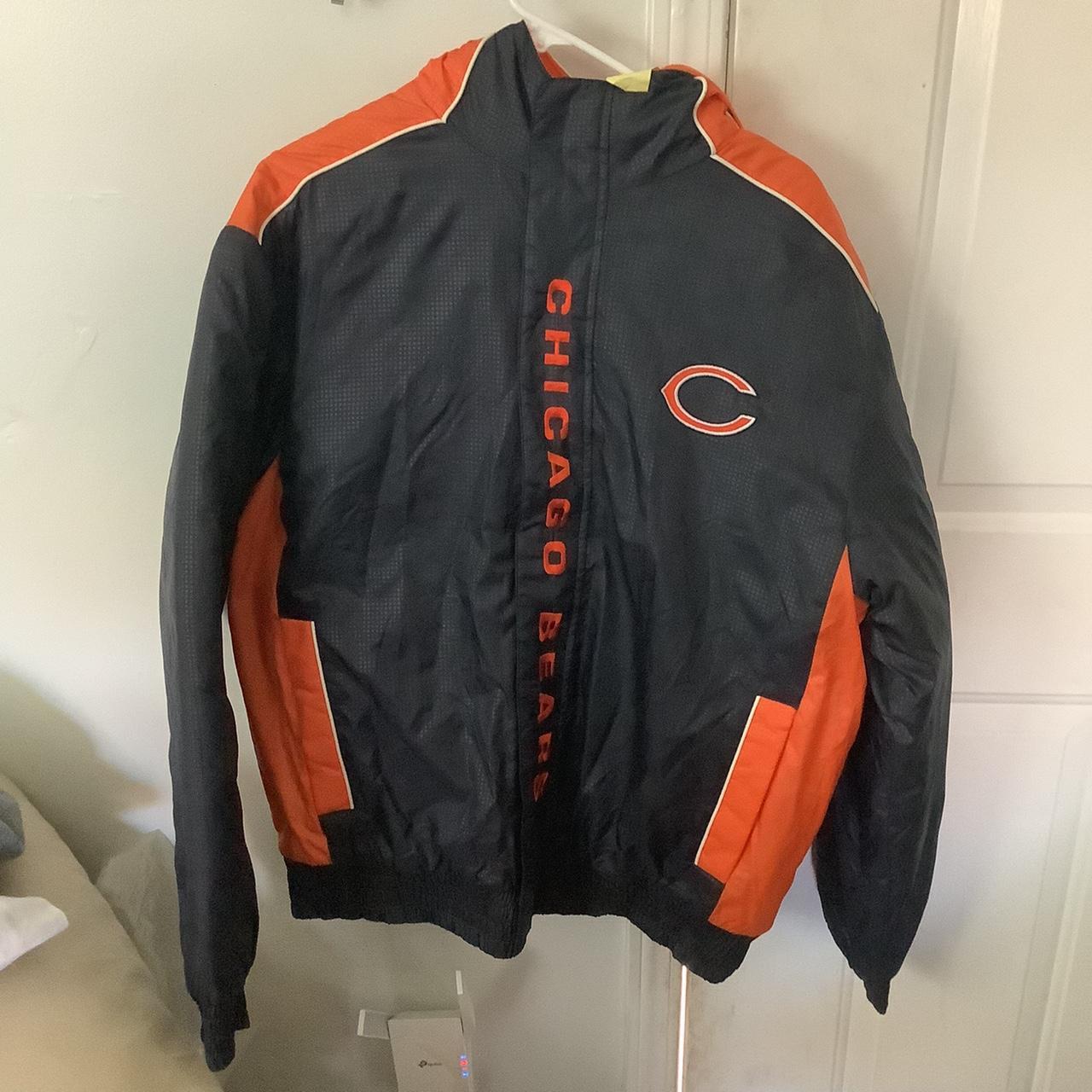 Y2k Chicago bears windbreaker Measurements Tag - Depop