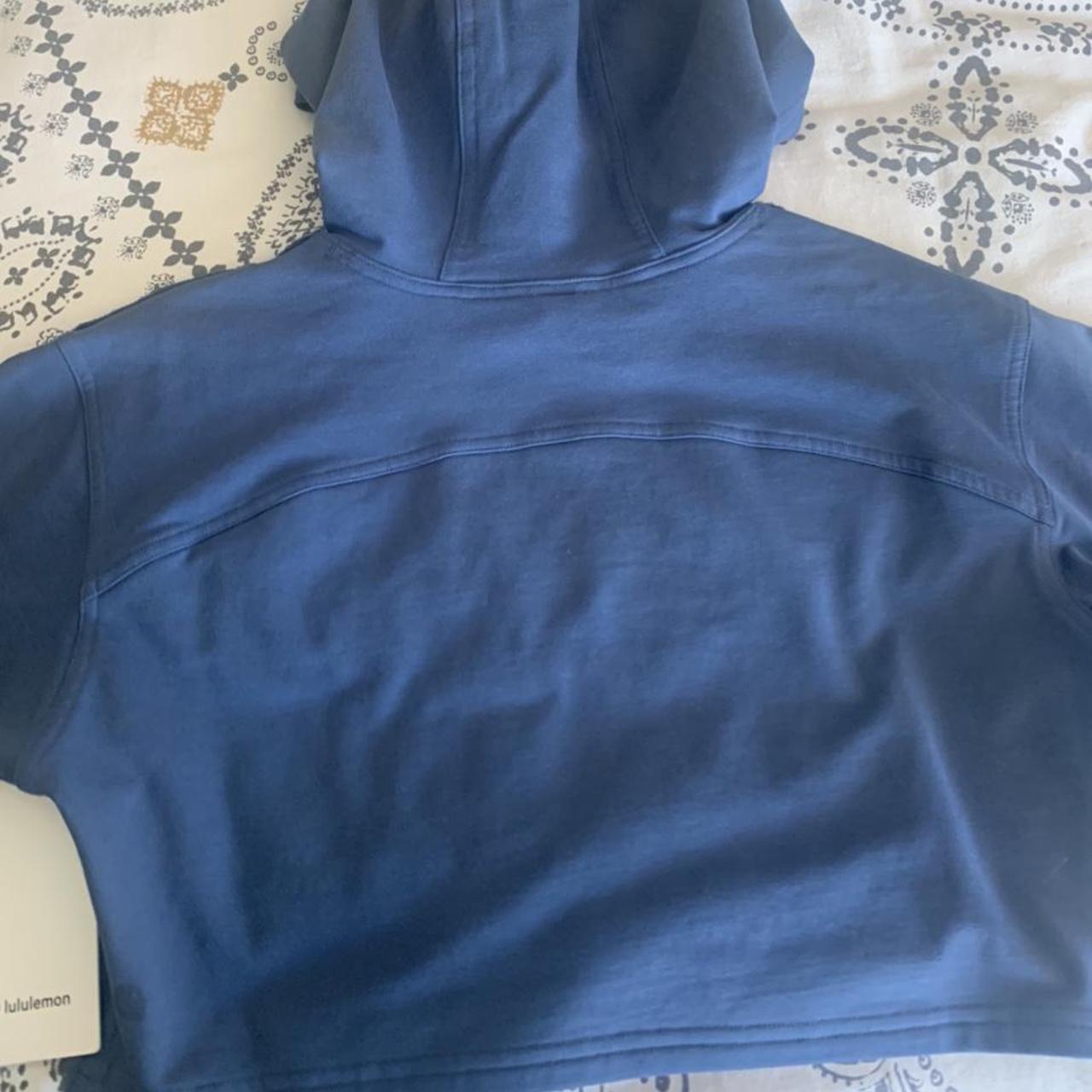 lululemon la all yours cropped moletom com capuz