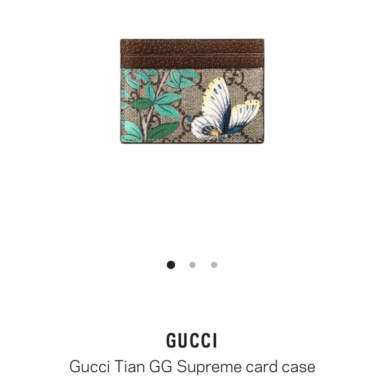 gucci tian card case