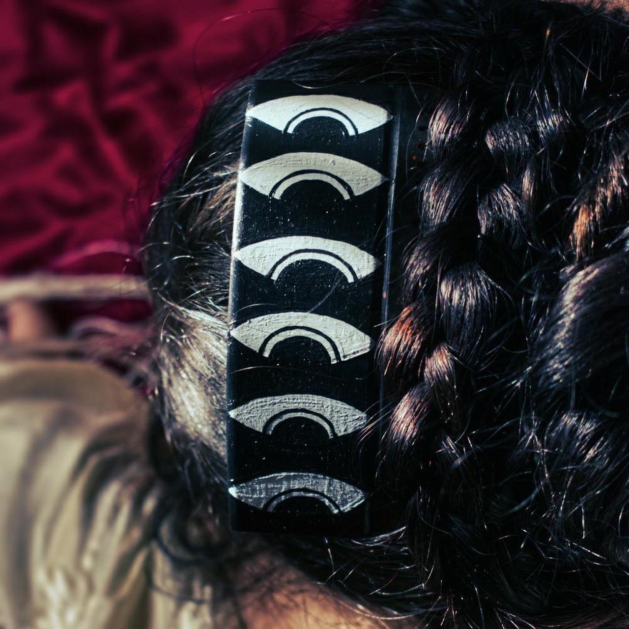 Women's Black and White Hairaccessories Depop