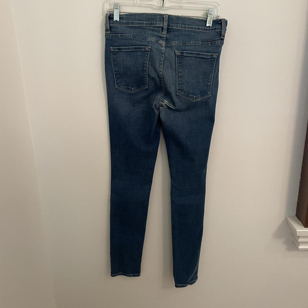 Frame Women's Blue Jeans | Depop