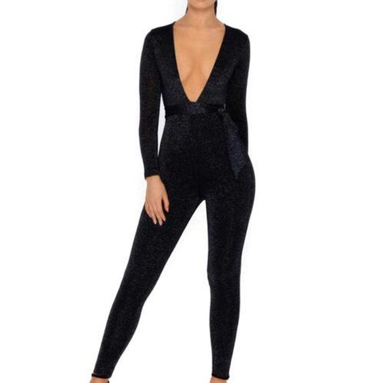 Oh polly glitter jumpsuit on sale