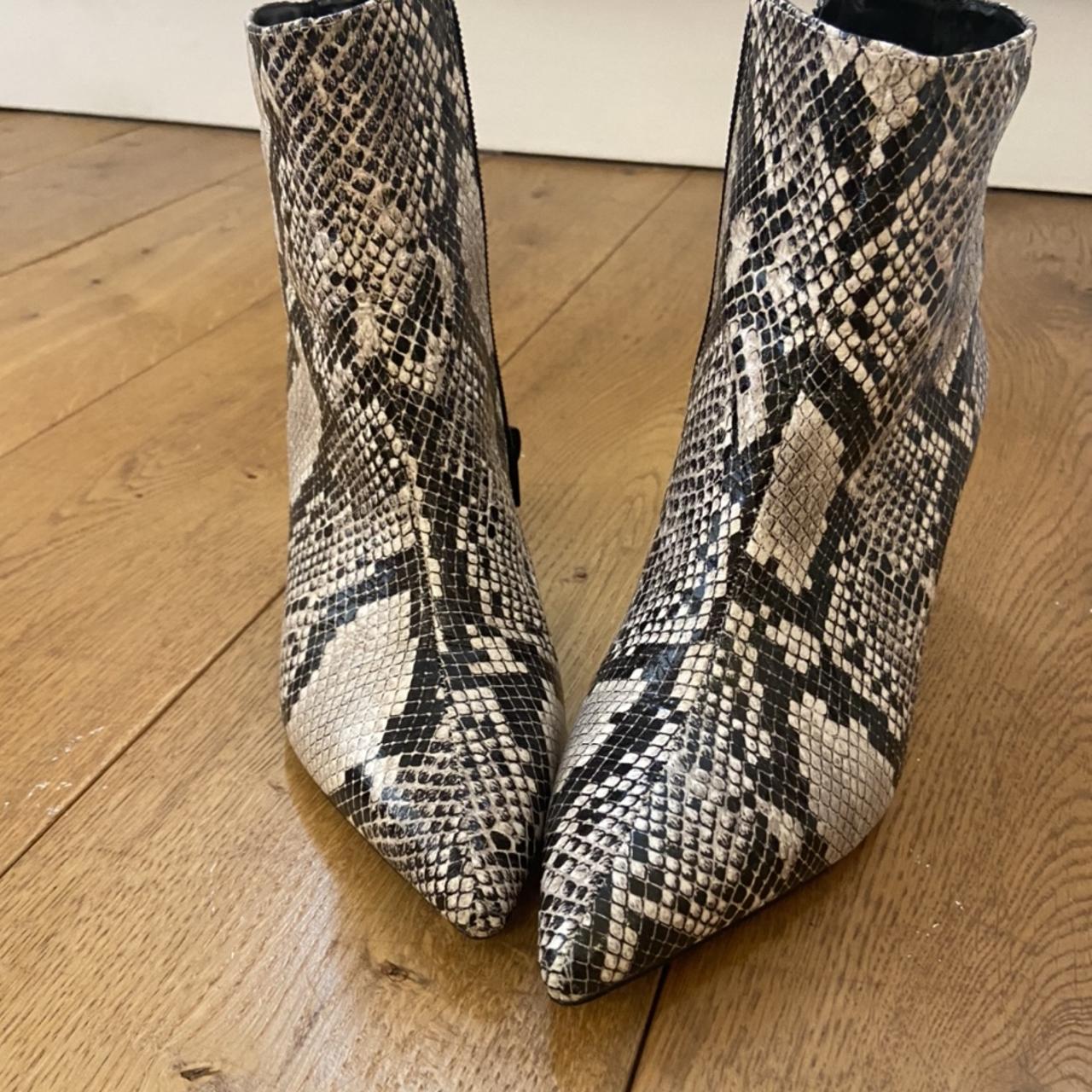 Miss selfridge 2024 snakeskin boots