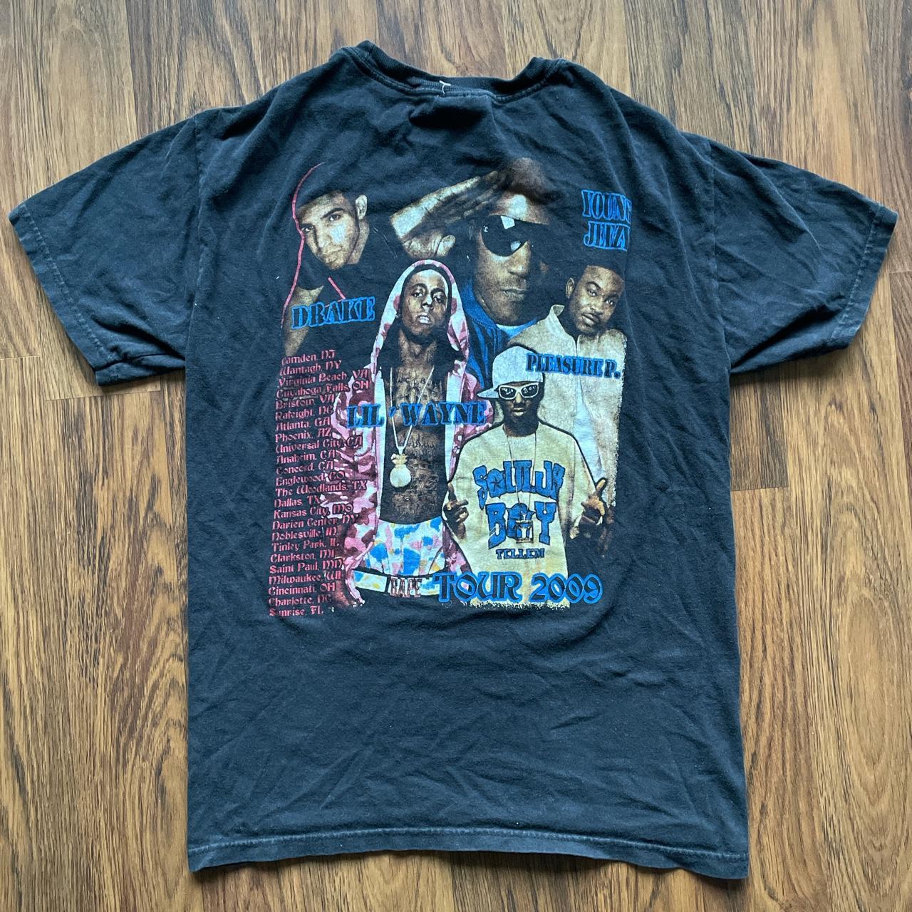 Lil Wayne 2009 rap tee , (Size S) , GRAIL!! RARE!! Has...