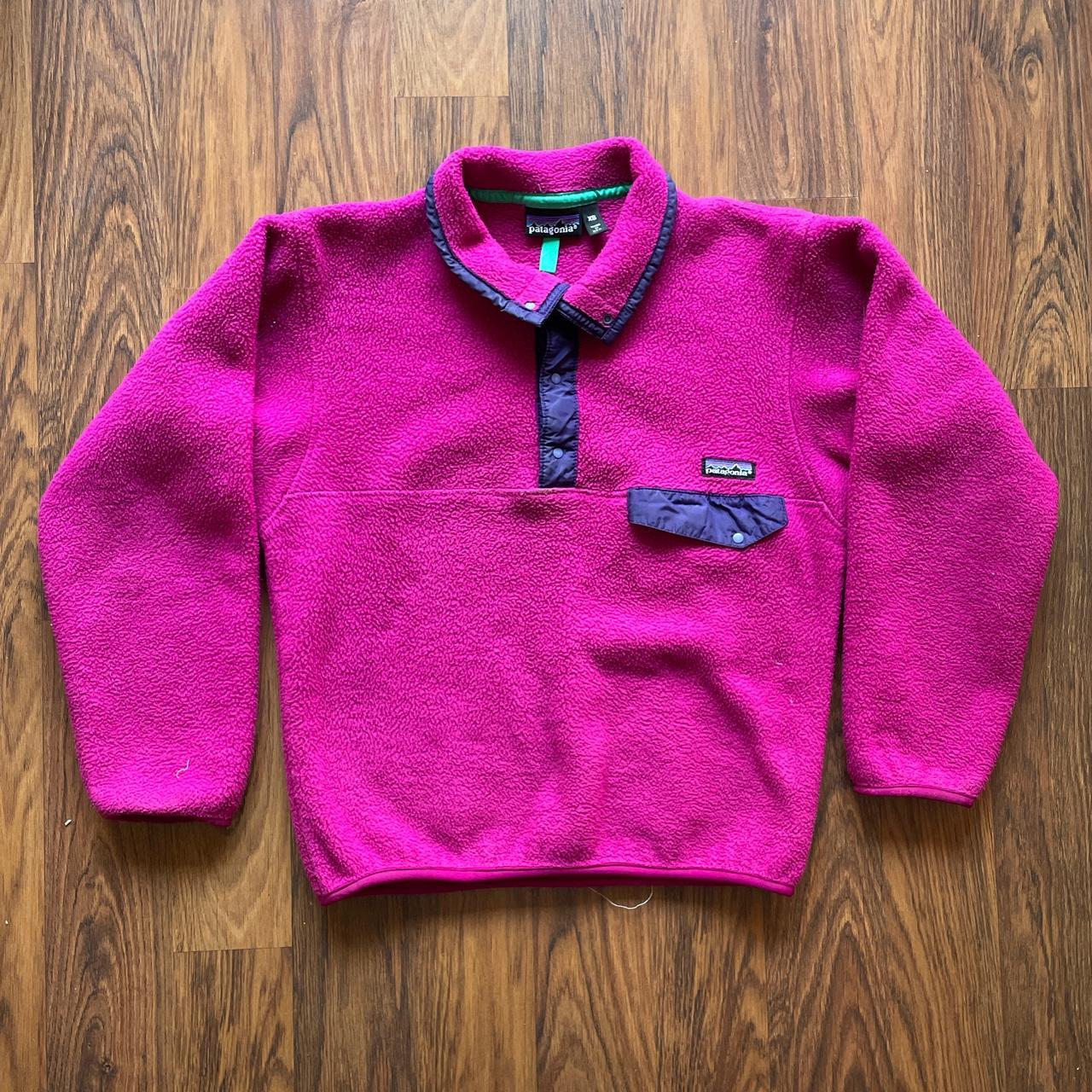 Vintage Patagonia synchilla fleece (Size XS) made... - Depop