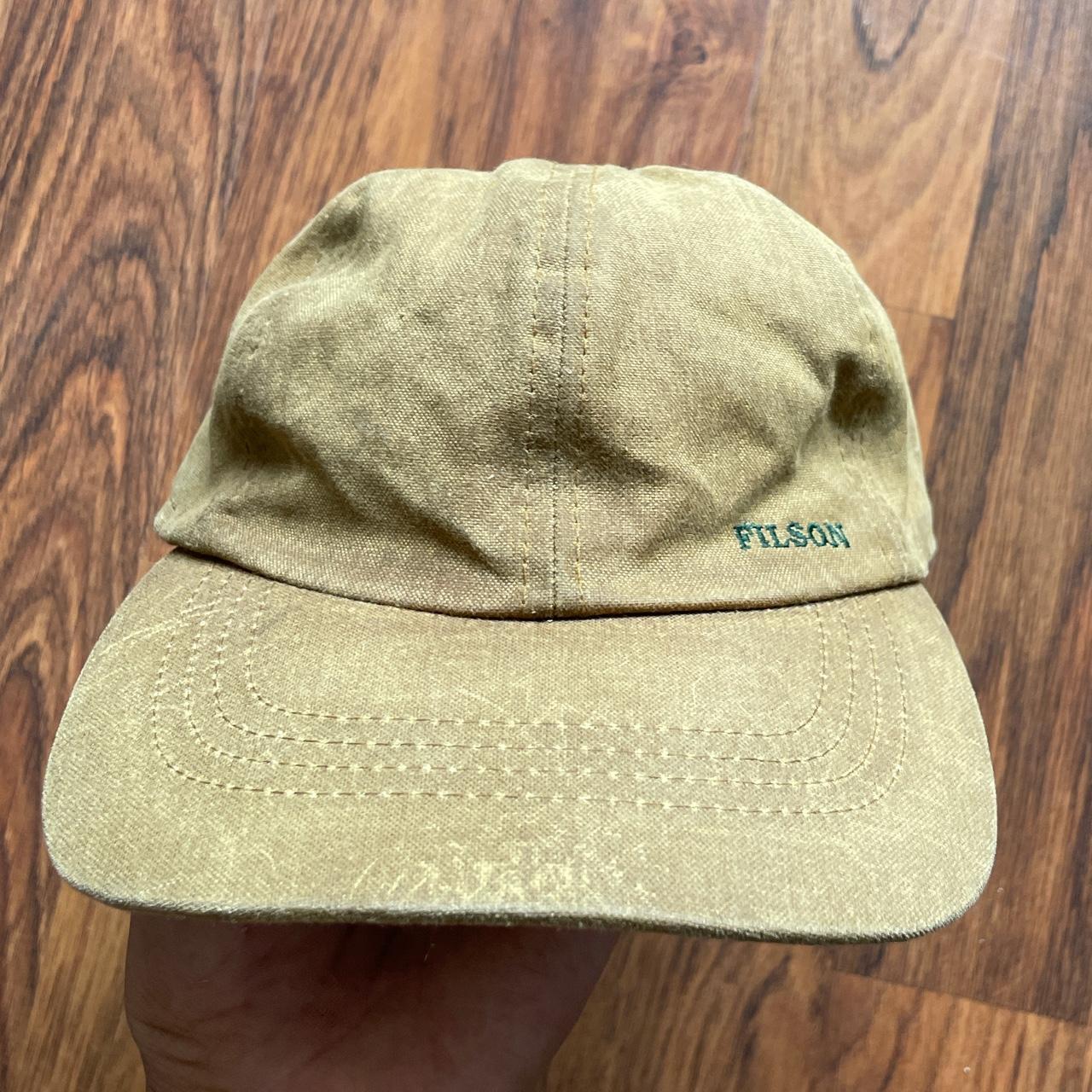 vintage-filson-tin-cloth-hat-size-m-made-in-the-depop