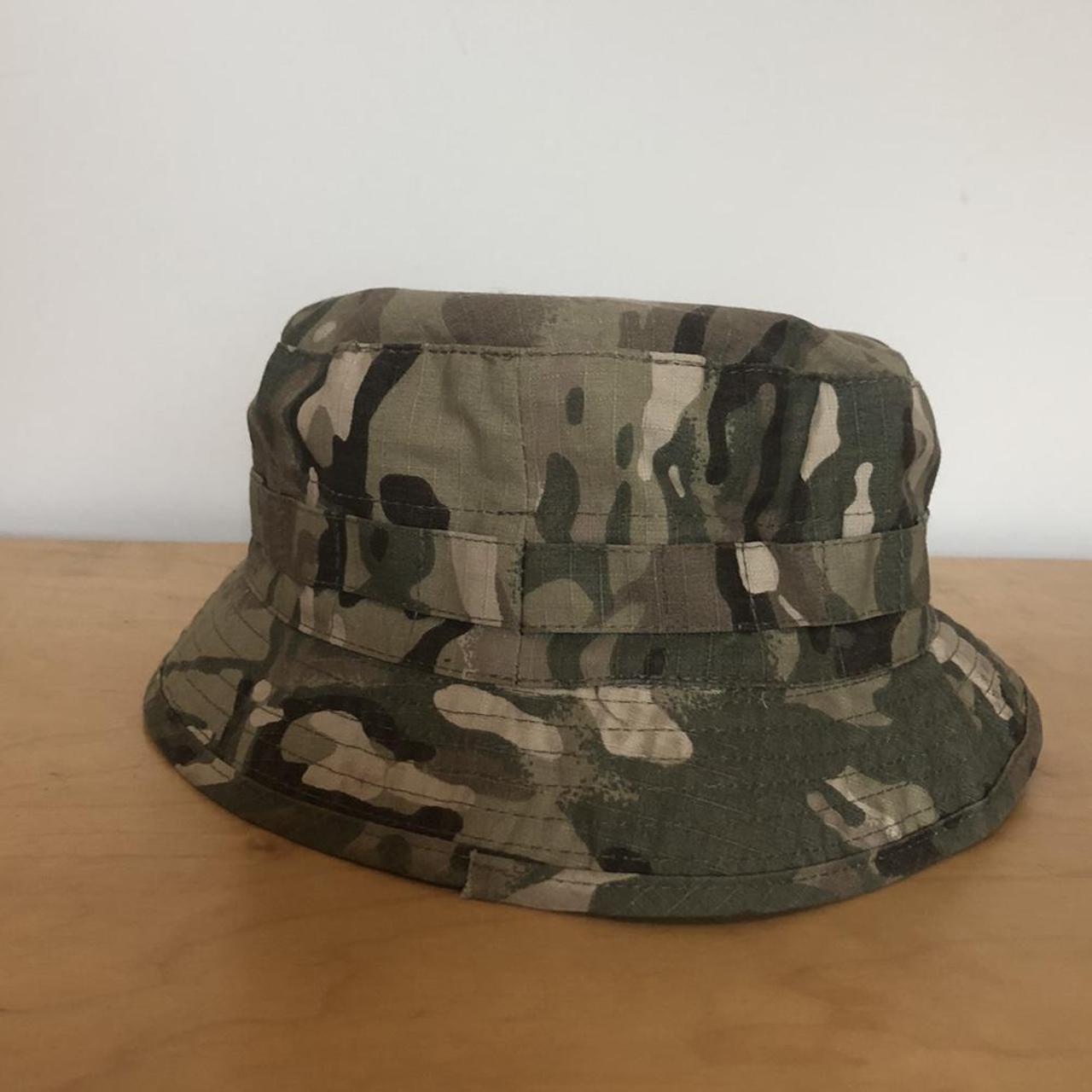 Actual British army hat 💣 camouflage bucket hat 💣... - Depop