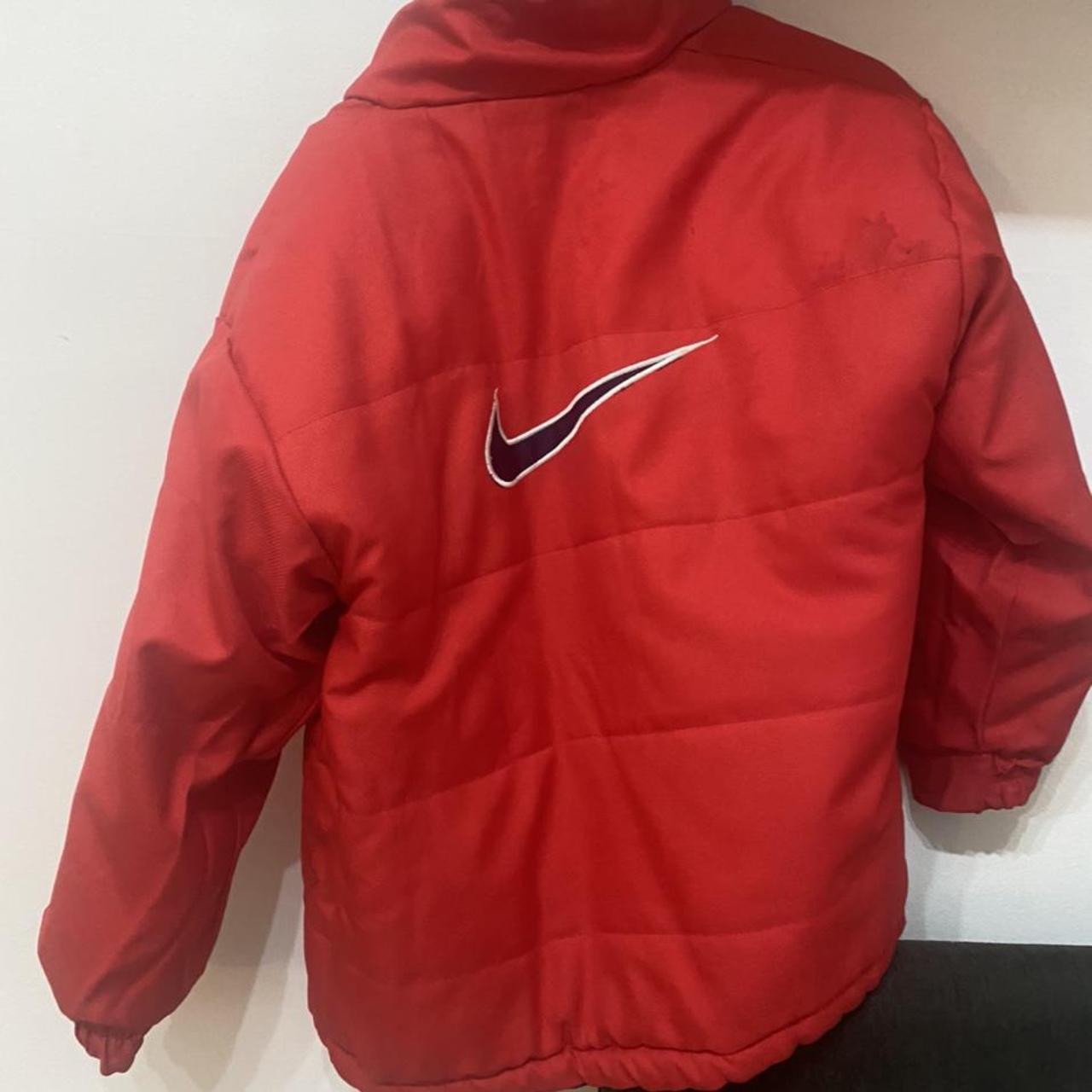 Reversible old school Nike Jacket XS comes up... Depop