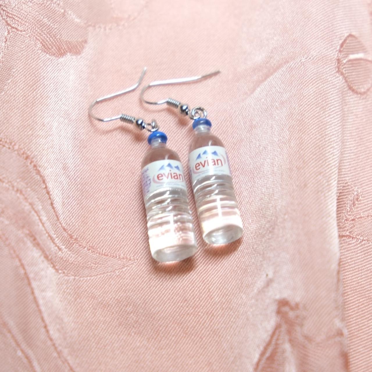 Evian water bottle earrings 💧 Urban outfitters... Depop