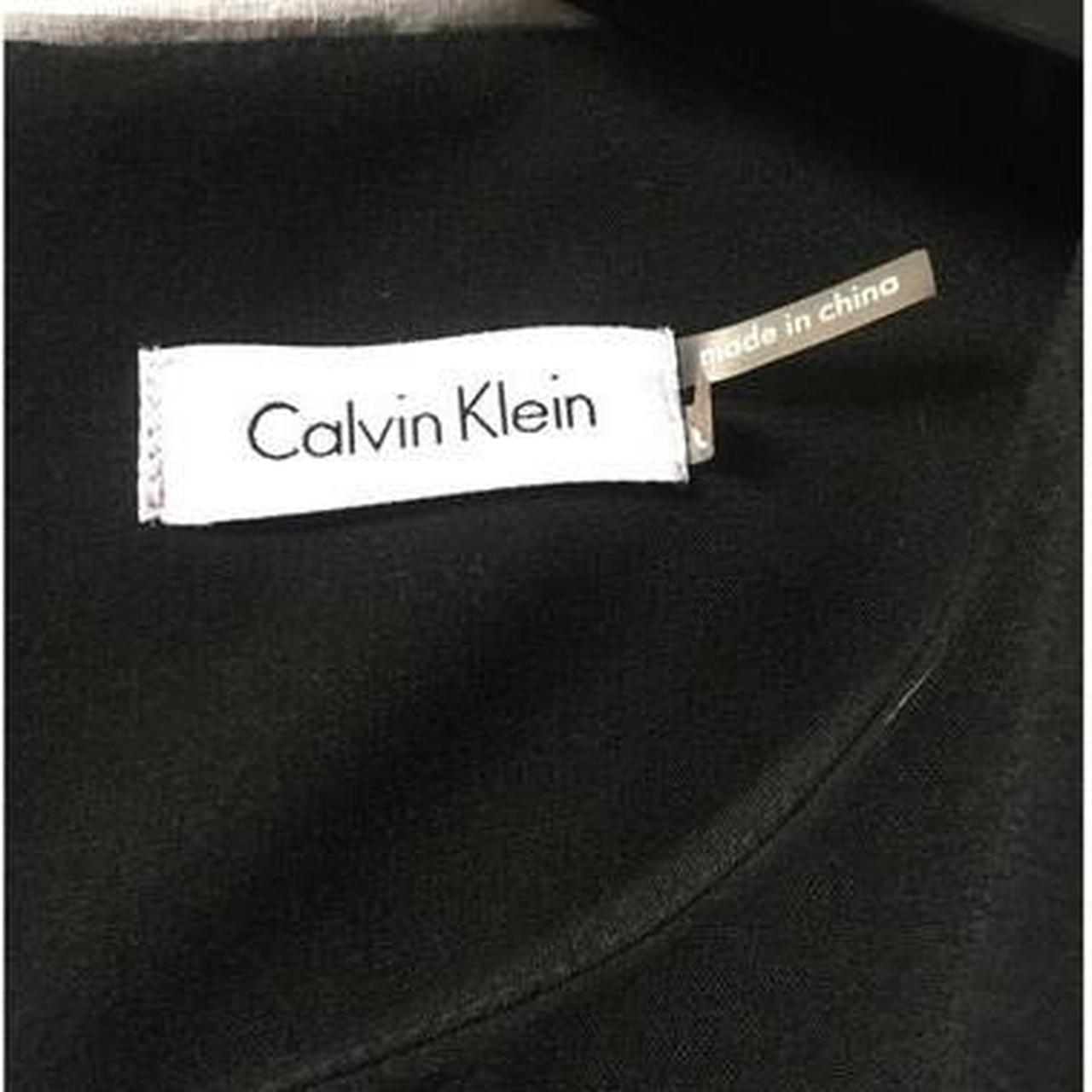 Calvin Klein Women's Black Dress | Depop
