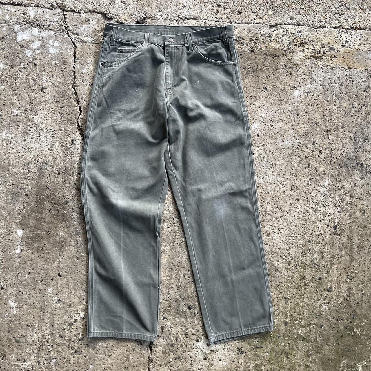 Product Image 2 - Vintage dickies Carpenter Trousers

Faded green