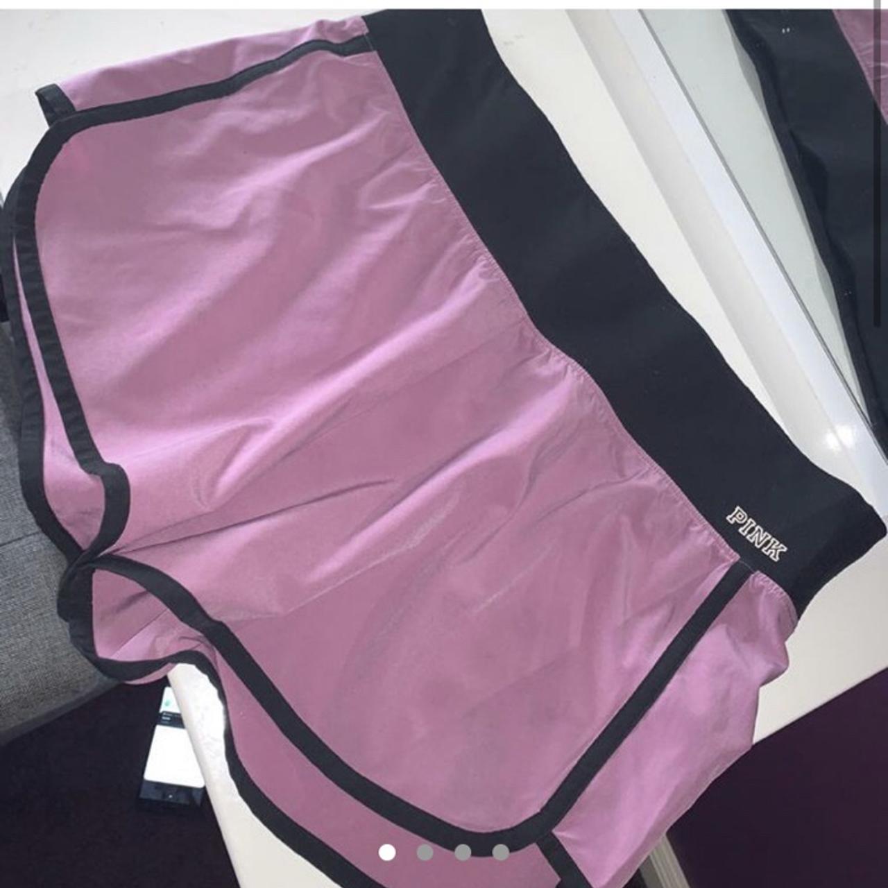 Selling these purple Victoria secret shorts,bought... - Depop