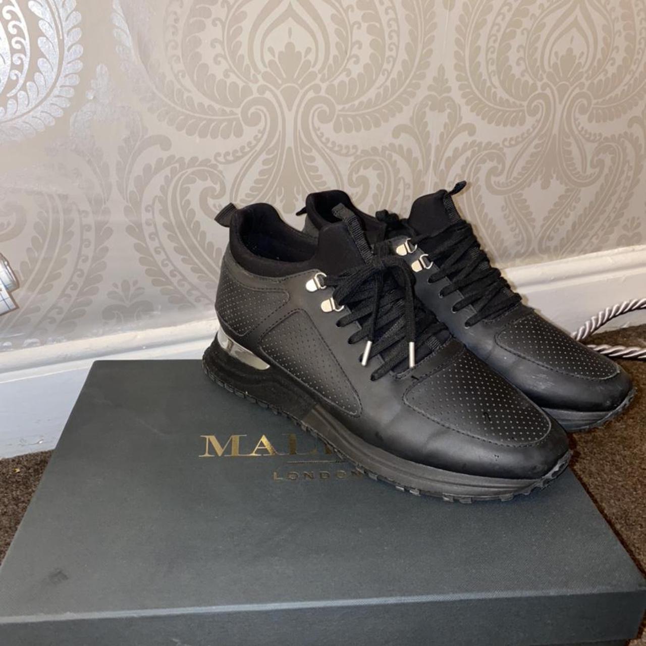 Black Mallet trainers size 10 ️comes with box and... - Depop
