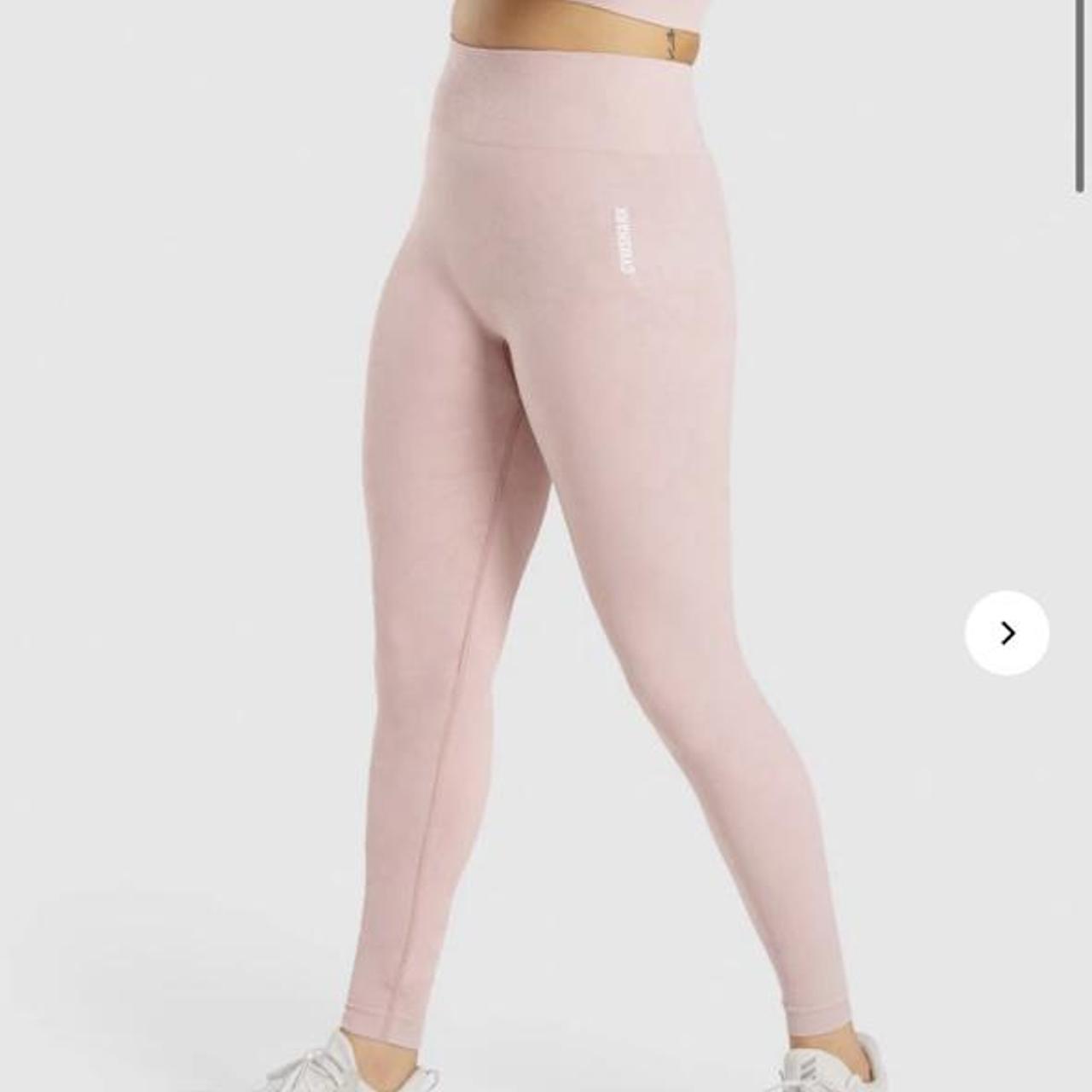 GYMSHARK LIGHT PINK ADAPT CAMO SEAMLESS... Depop