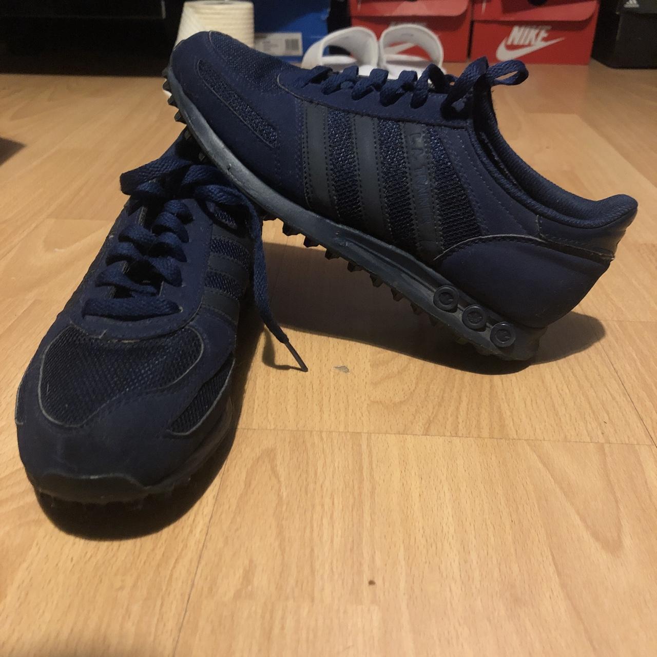 Adidas LA Trainer Navy blue Size 6 8/10 -