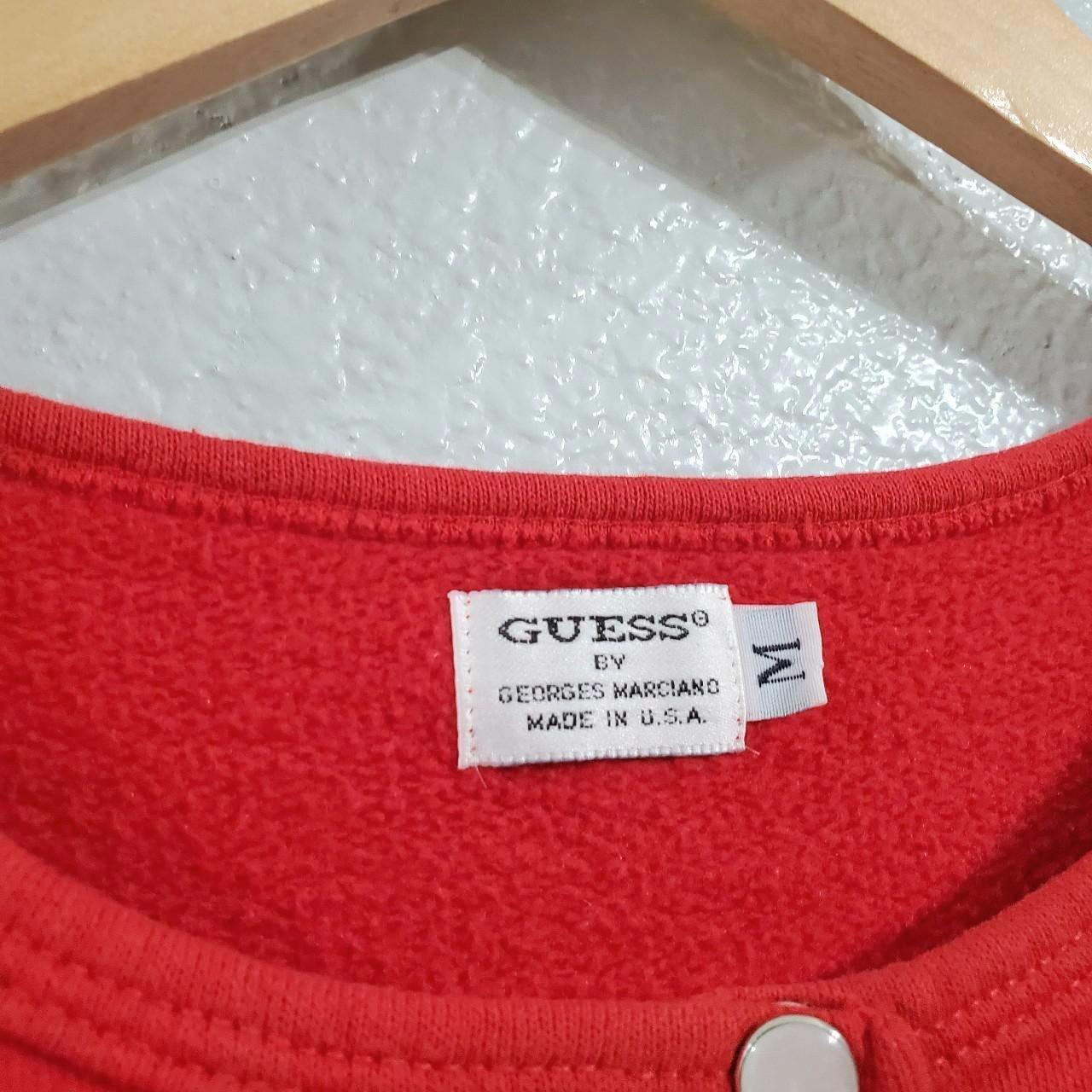 Guess Women's Red and White Jumper (3)