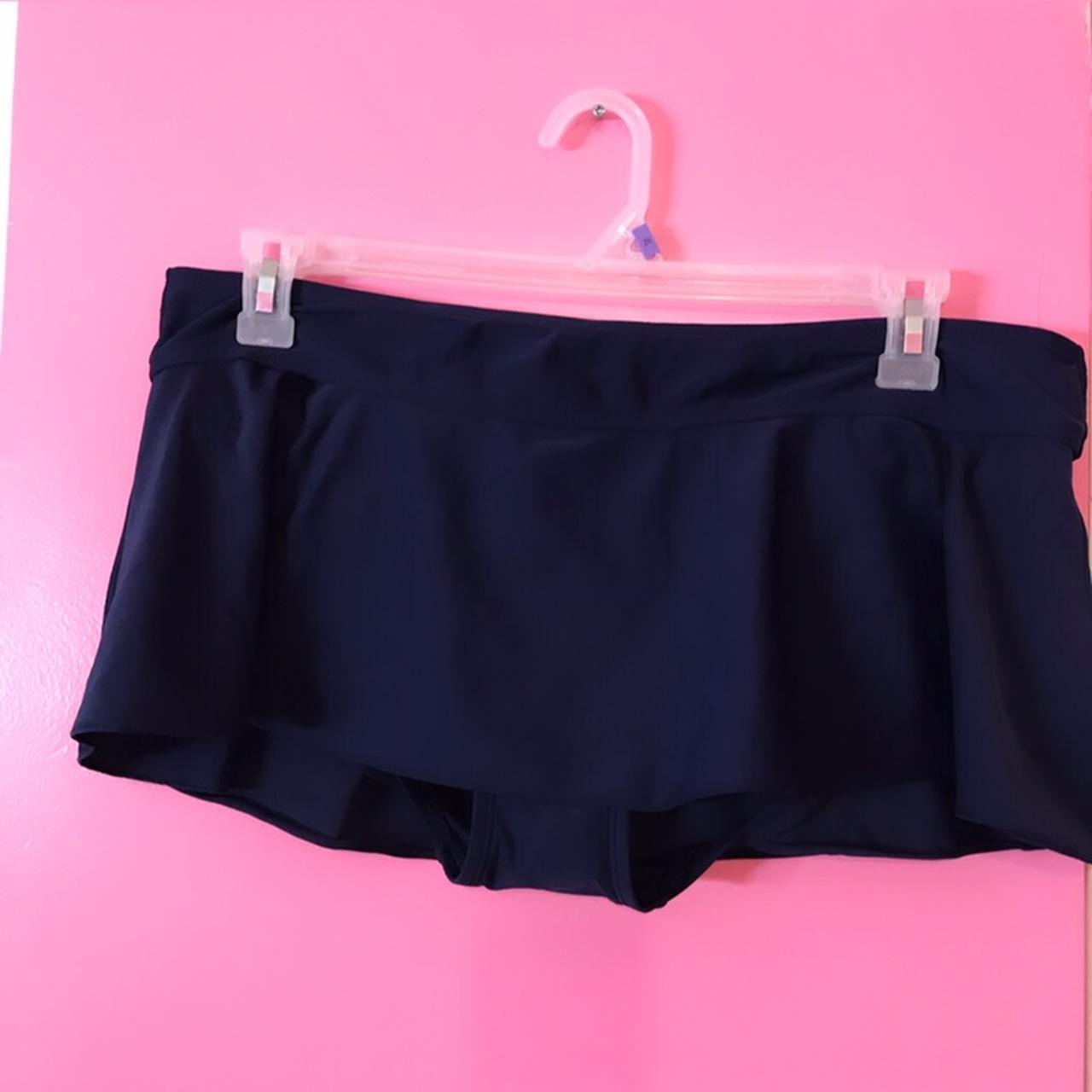 Macy's Women's Navy Skirt | Depop