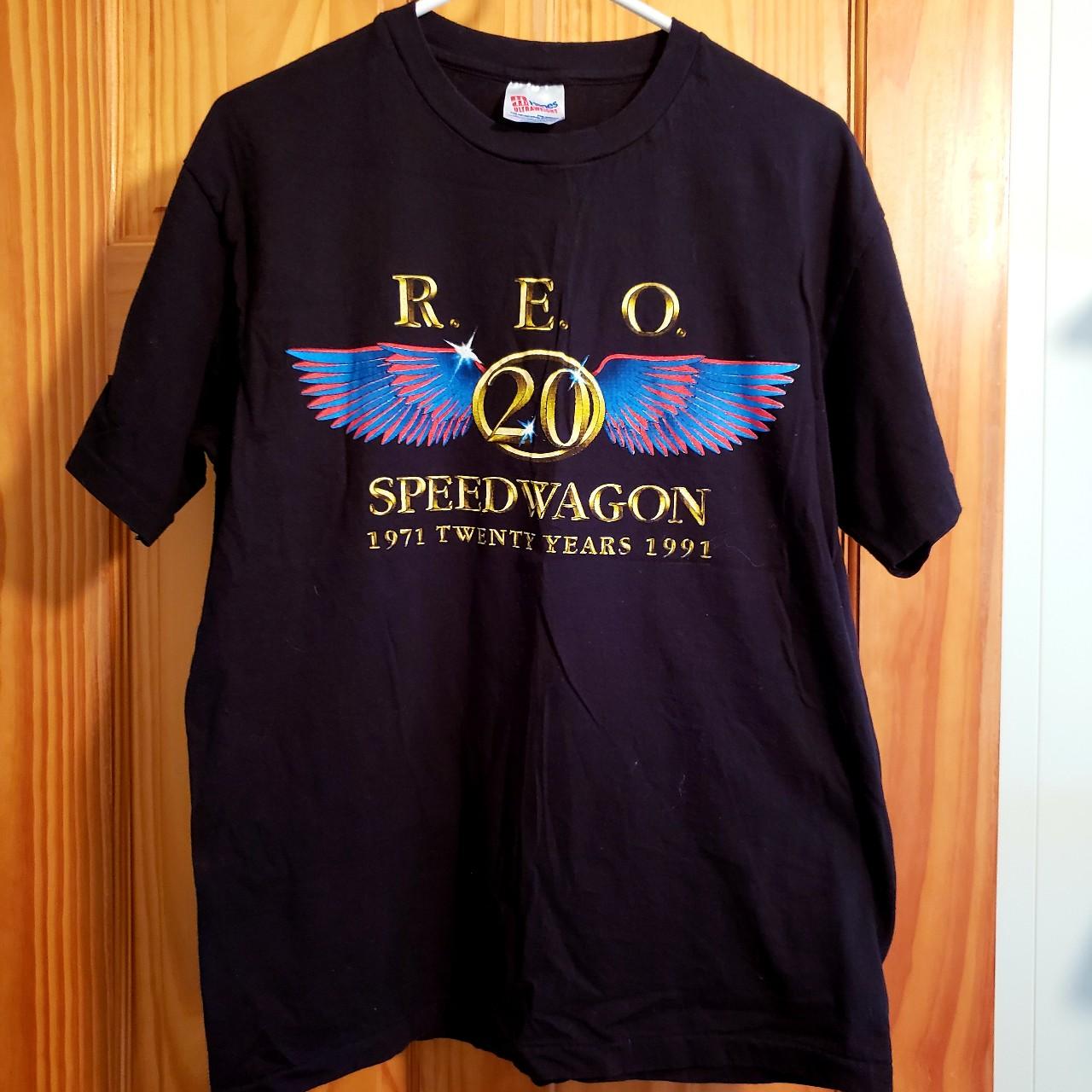 Vtg 1991 REO cheapest Speedwagon single stitch