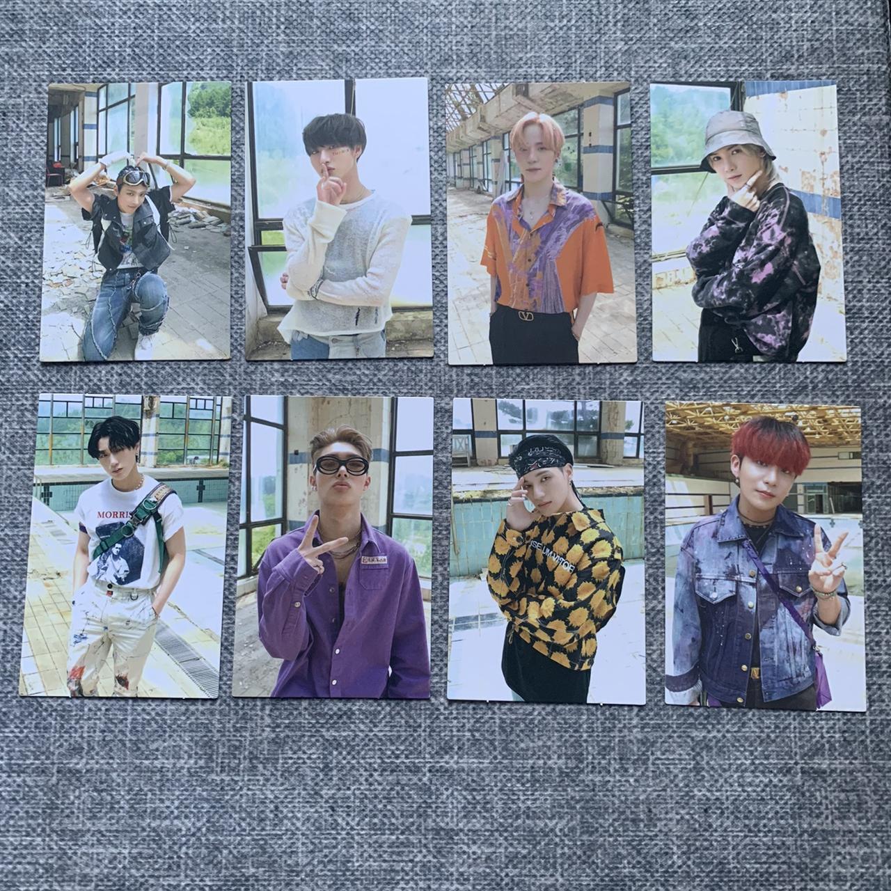 ATEEZ チェキ ATEEZ アチズ ミンギ KCON サイン入りチェキ風カード トレカ