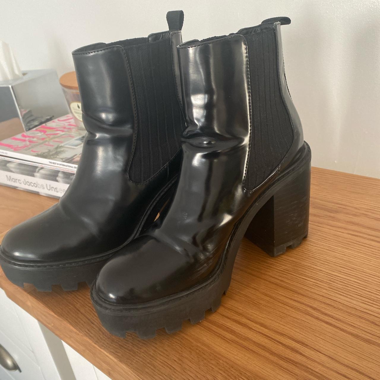 platform boots depop