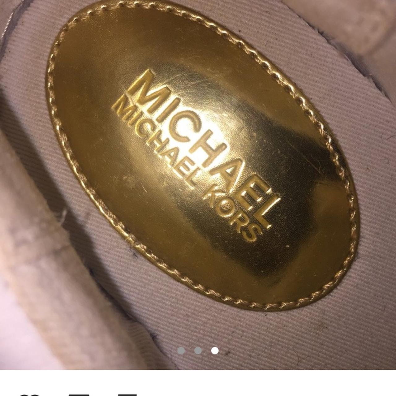 michael kors ladies white trainers