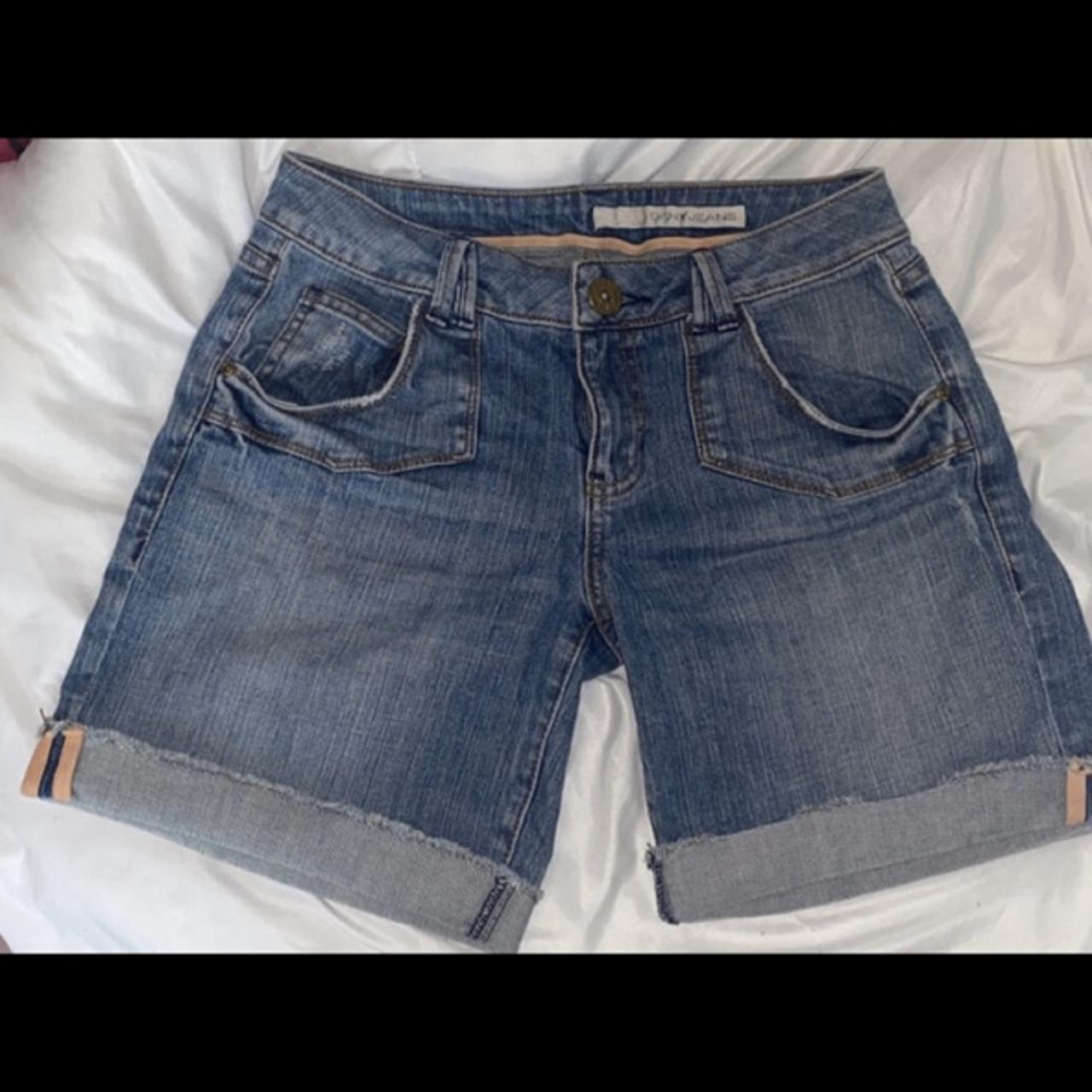 GENUINE DKNY JEANS DENIM SHORTS Excellent... - Depop