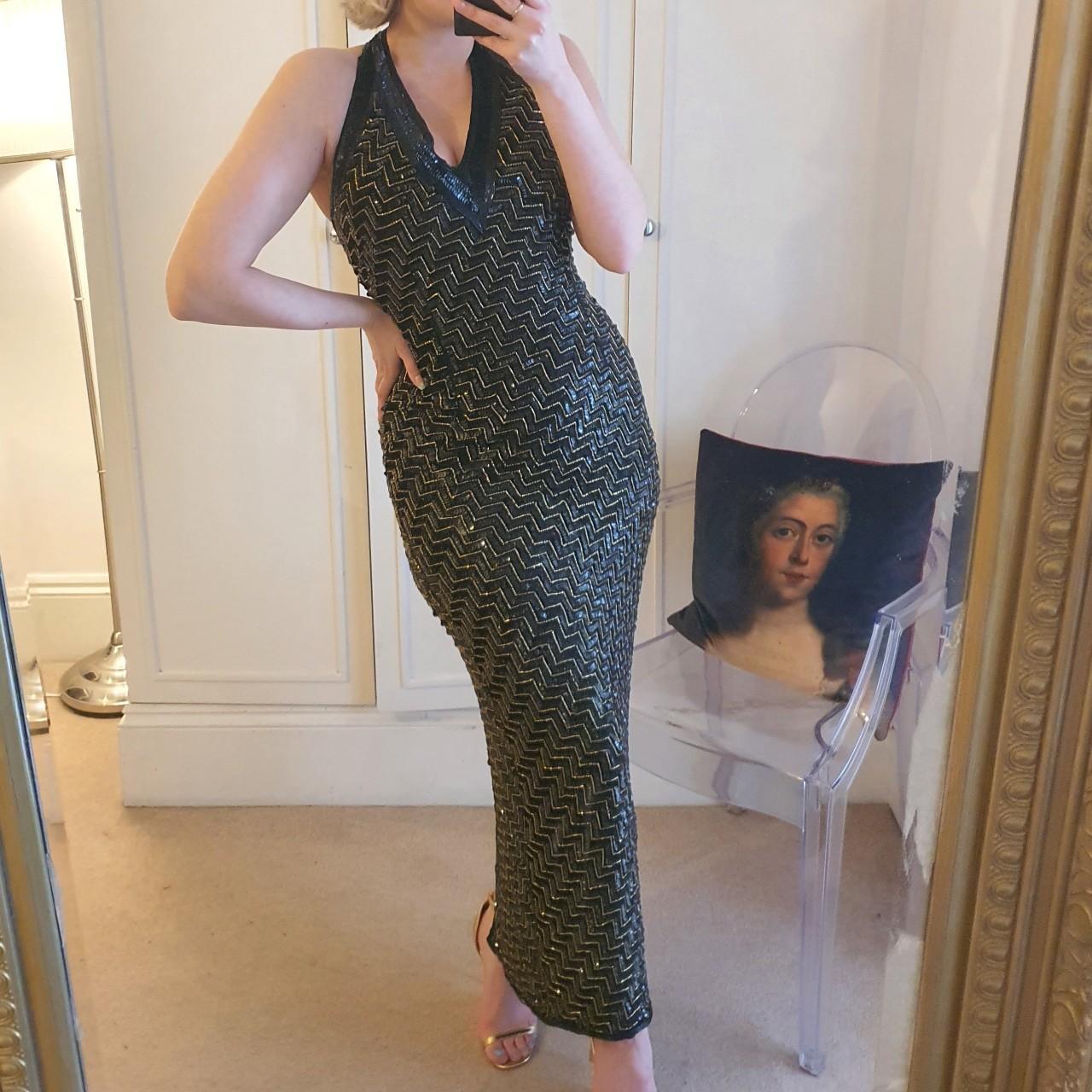 Rare Vintage Ronald Joyce After six black and gold... - Depop