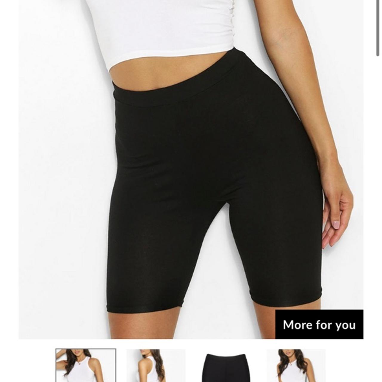 boohoo grey cycling shorts