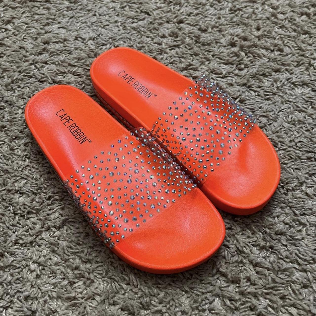 Cape robbin embellished slides sale