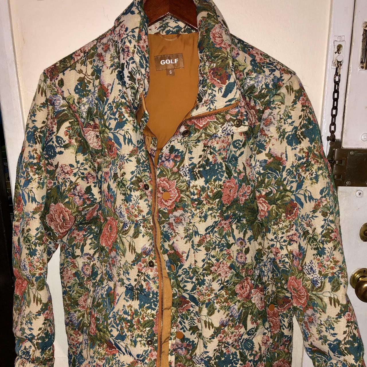 Golfwang Flower Garden Puffer Jacket