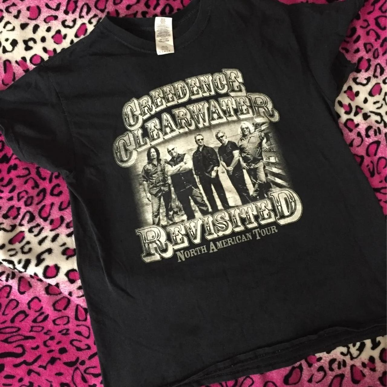 creedence clearwater revival tour t shirt