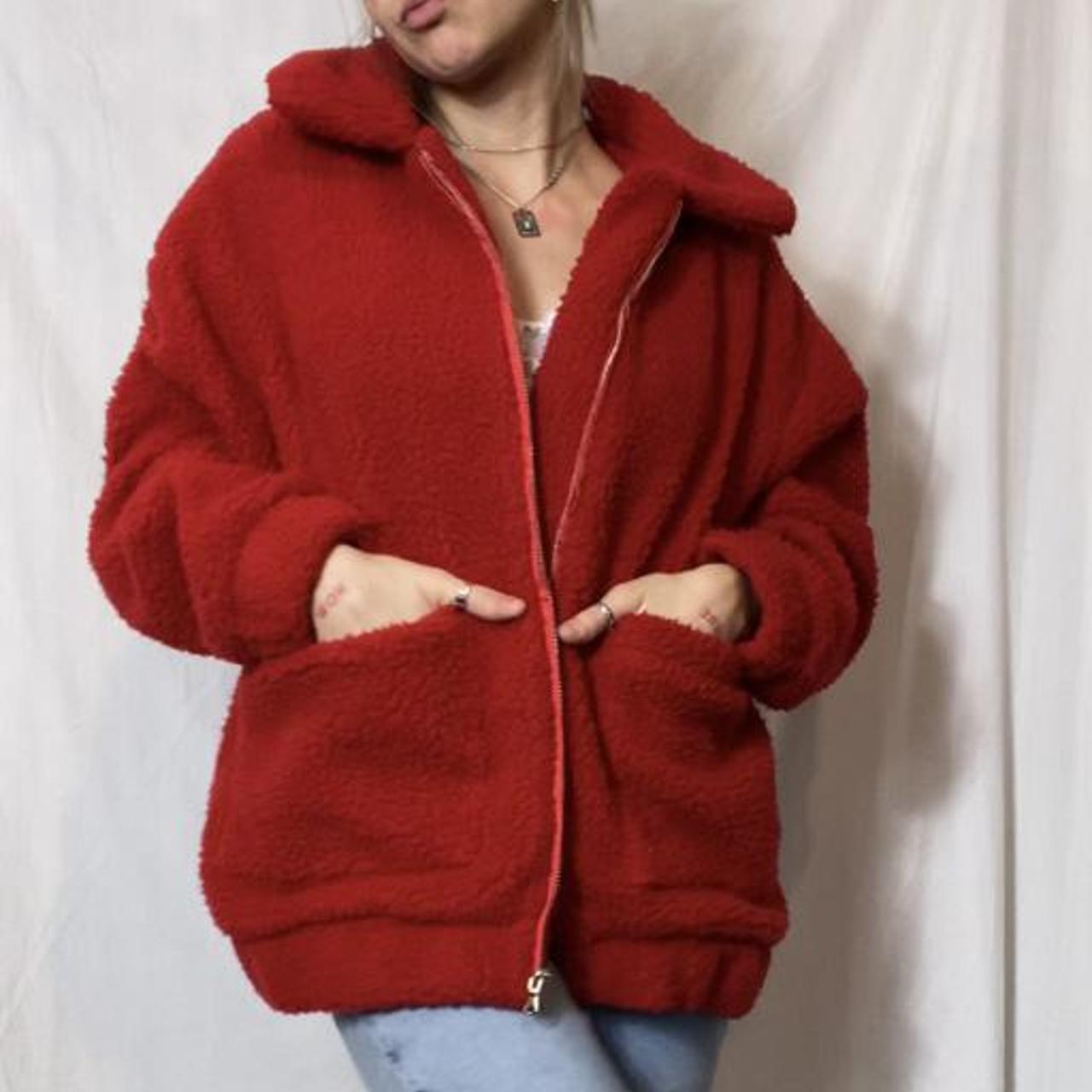 I.am.gia. Pixie jacket/ coat in more rare color red.... - Depop