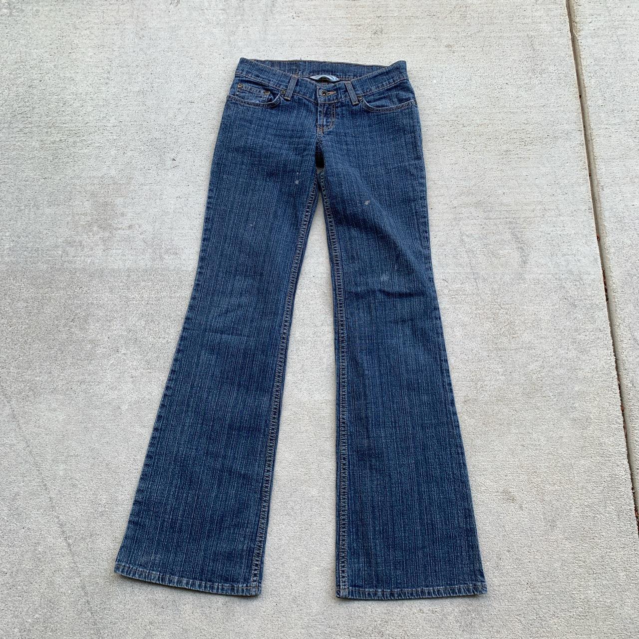 💙 y2k italian pronto jeans! has some paint stains... - Depop