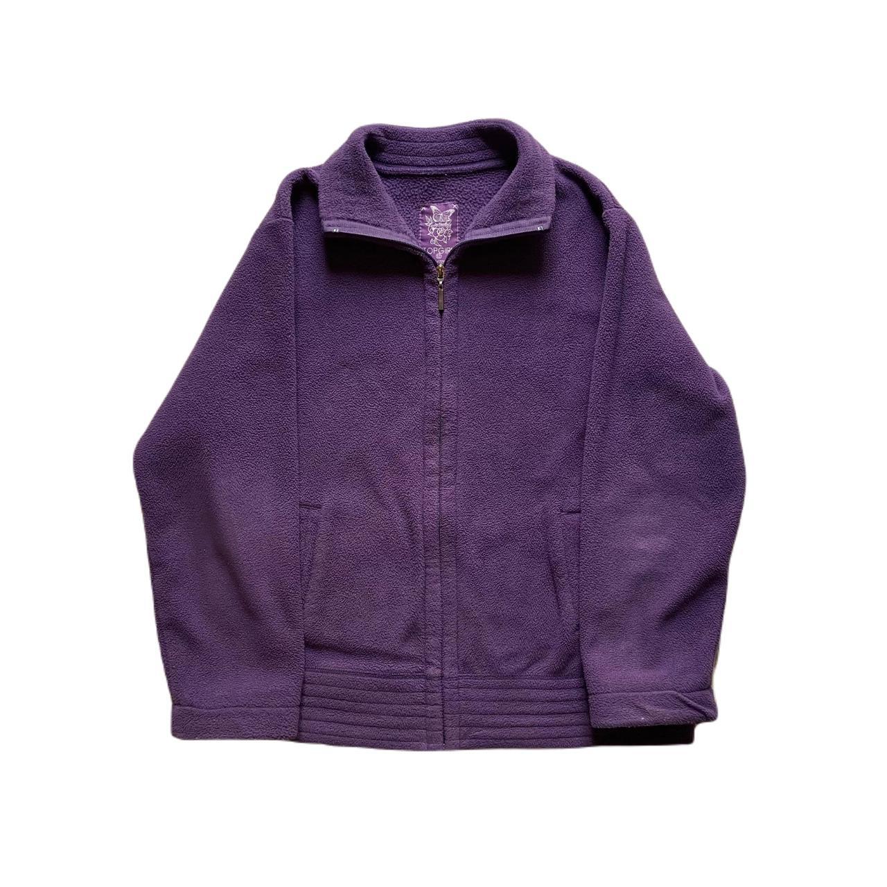 Vintage Topgirl Fleece Zip up [size &... - Depop