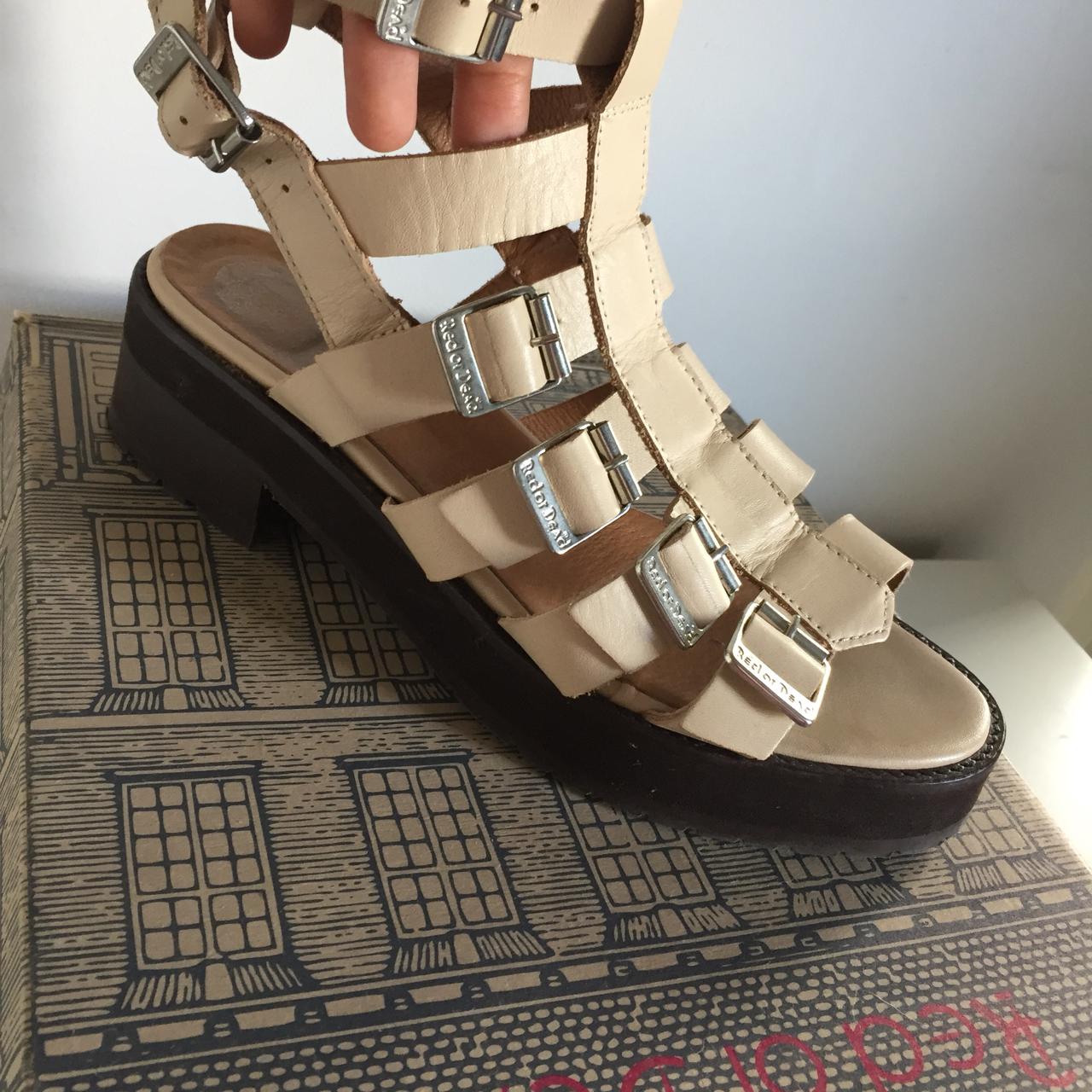 Red or Dead Women's Sandals Depop