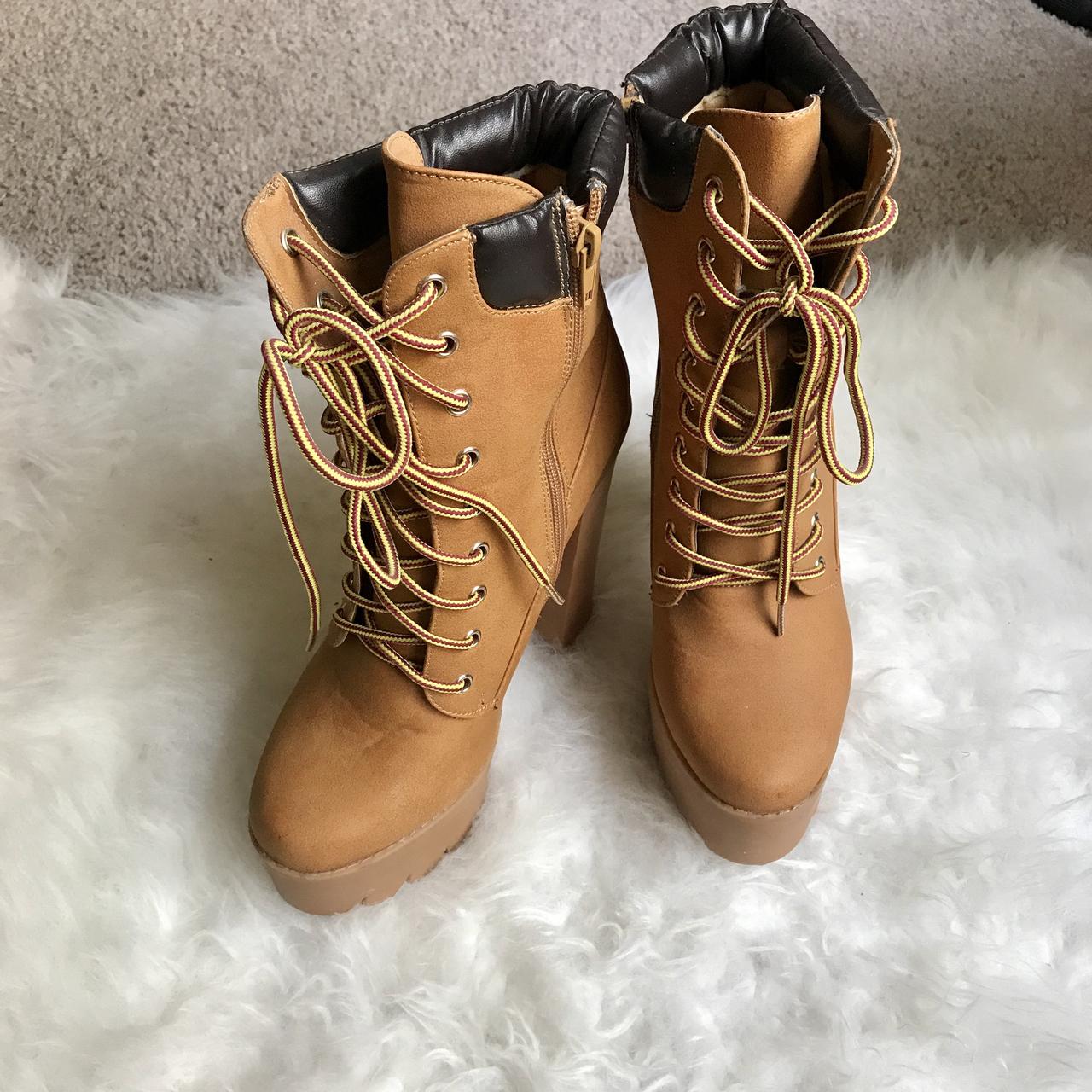 Timberland on sale inspired heels