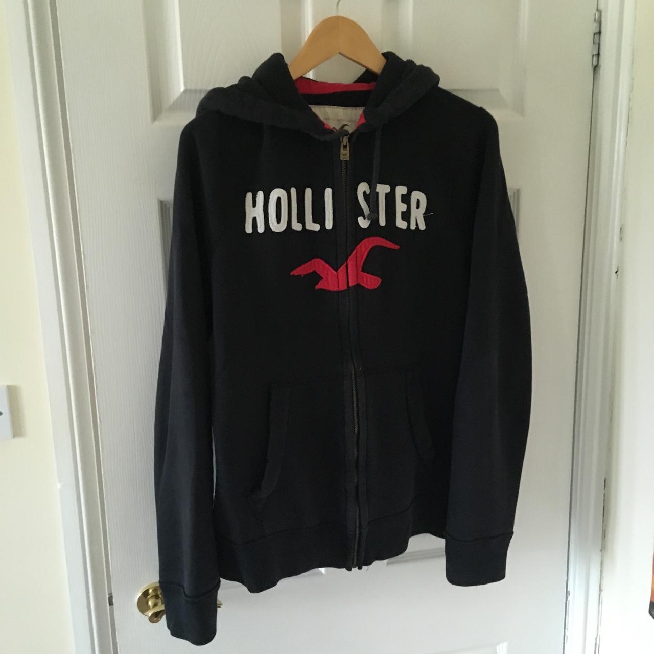 Hollister zip outlet up hoodie mens