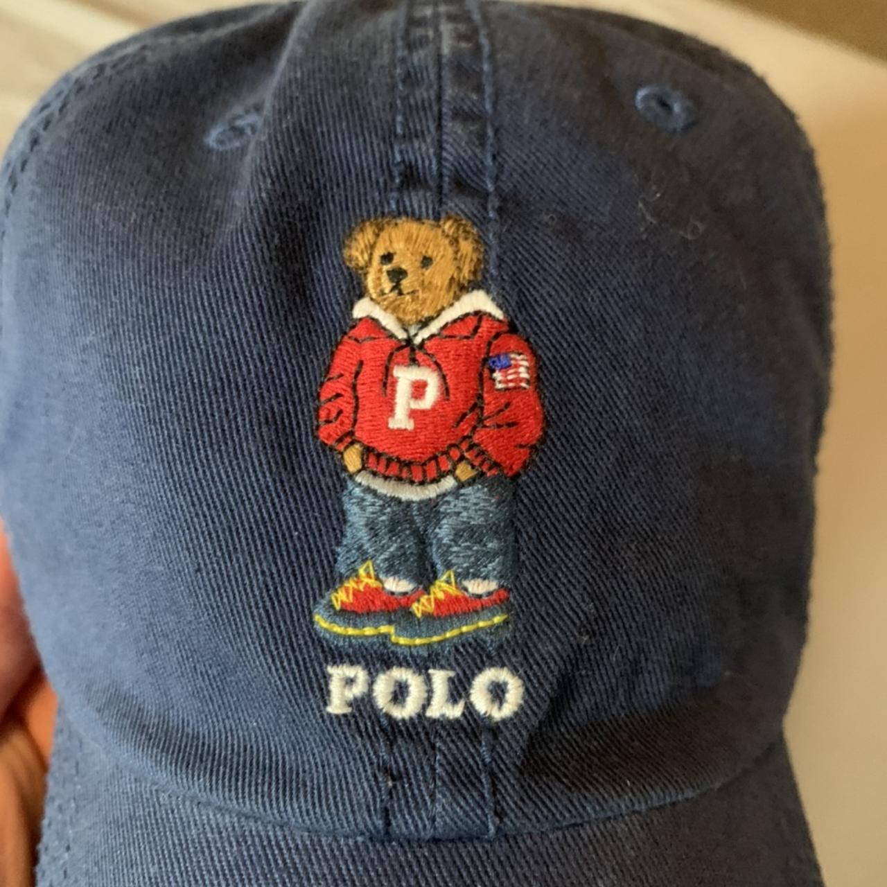 Polo Ralph Lauren bear hat. Worn only a few times.... - Depop