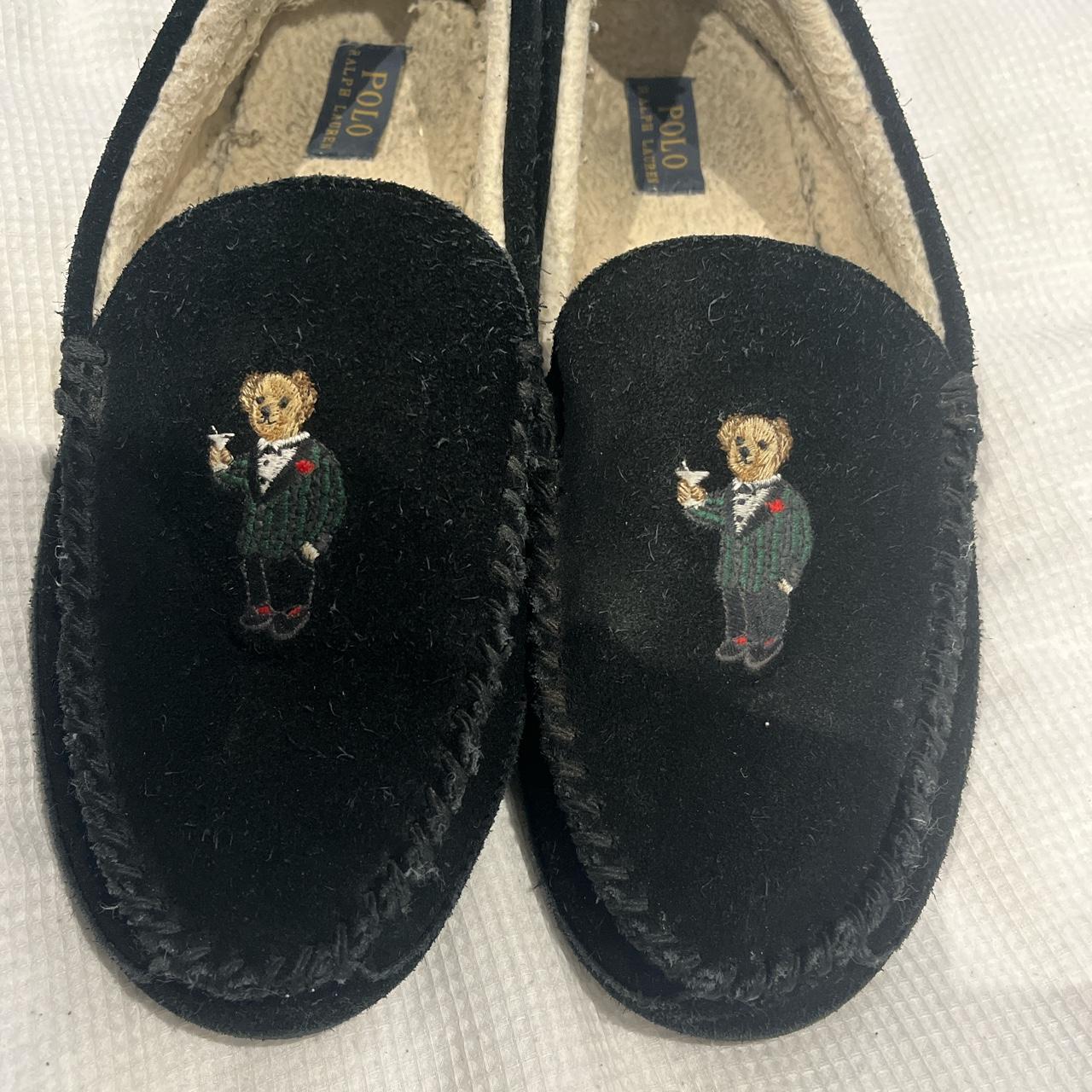 Polo Bear loafer slippers - Depop