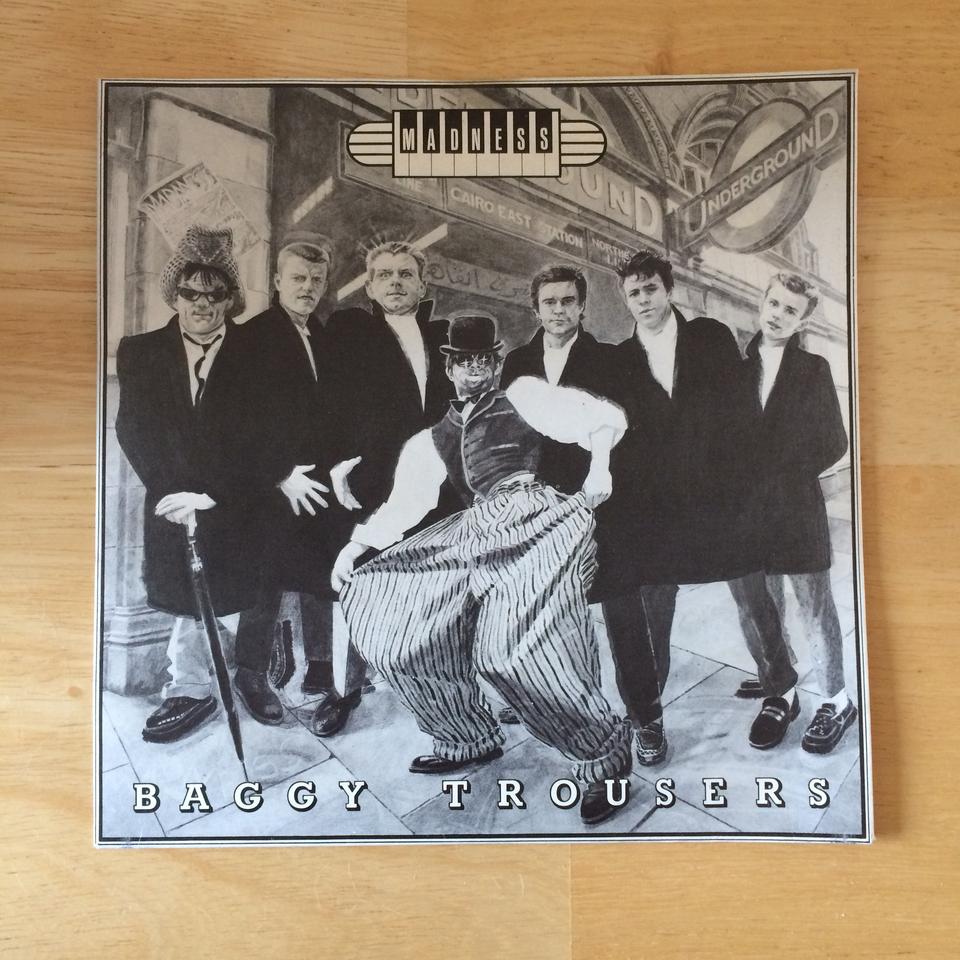 MADNESS Baggy Trousers (Old Gold - UK reissue) (VG+) 7