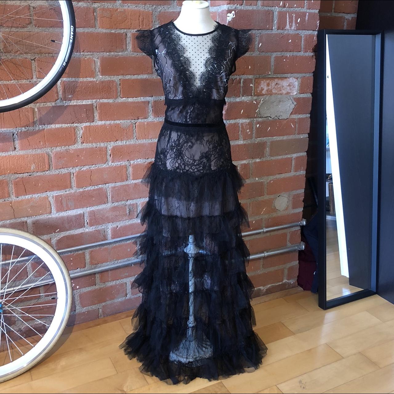 BRONX and BANCO LOLITA Illusion Lace gown. Wore this