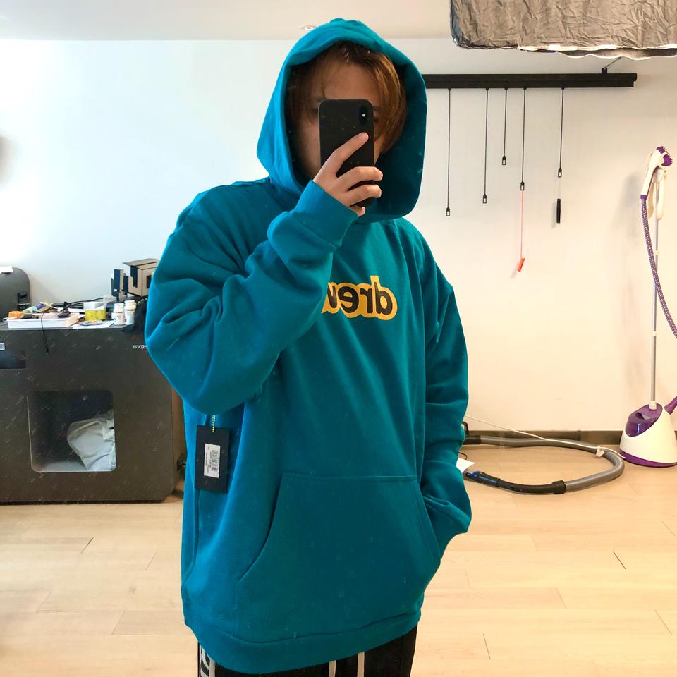 Drew House Secret Hoodie Color Teal Green Brand New... - Depop