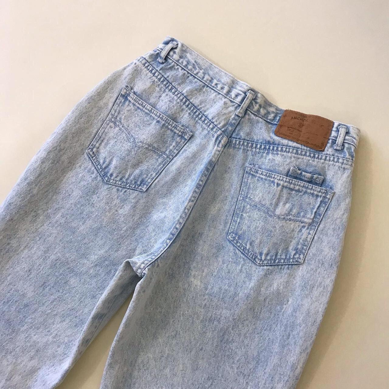 vintage anchor blue jeans