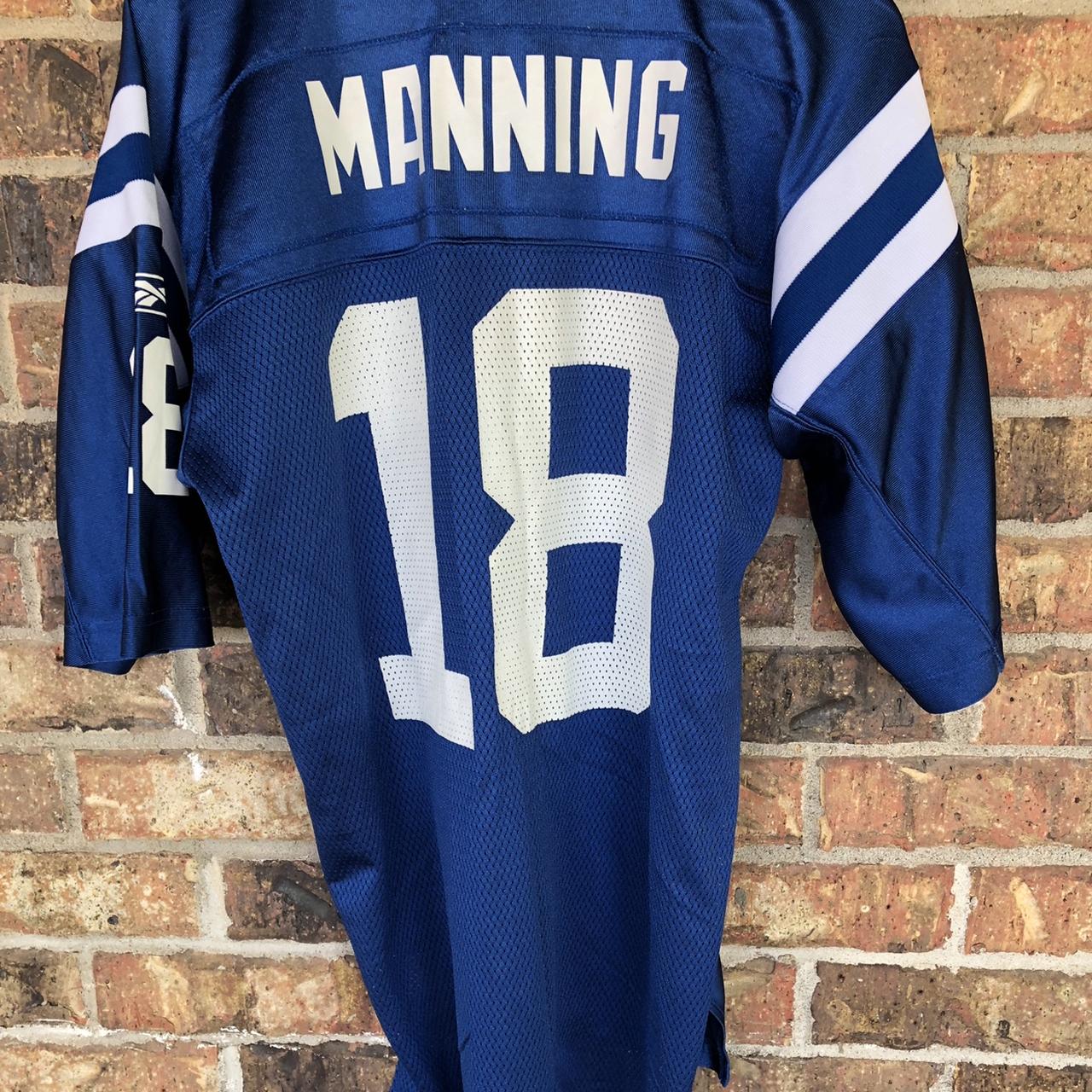 Peyton Manning Jersey Indianapolis Colts Reebok - Depop