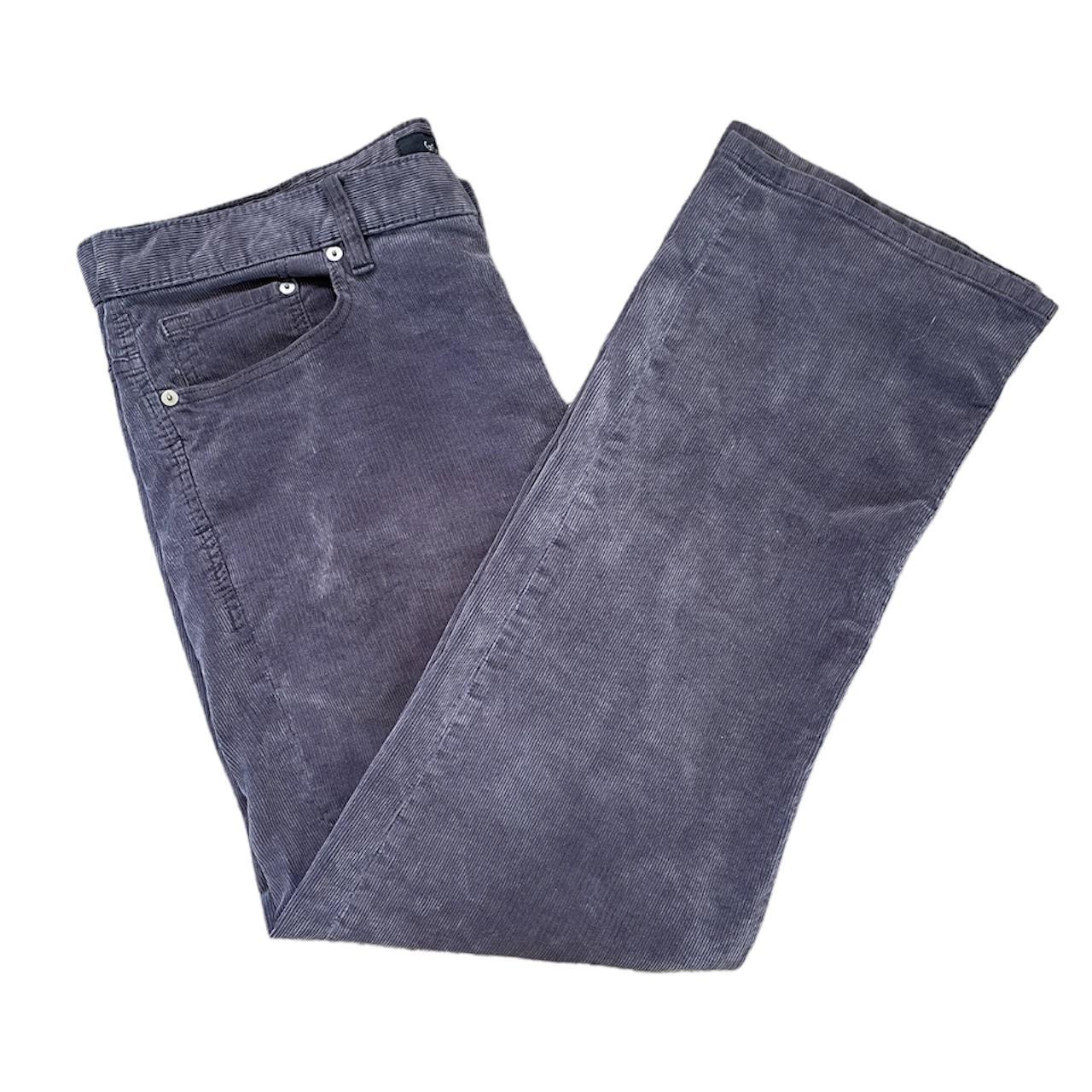 Calvin Klein Jeans Men's Purple Trousers | Depop