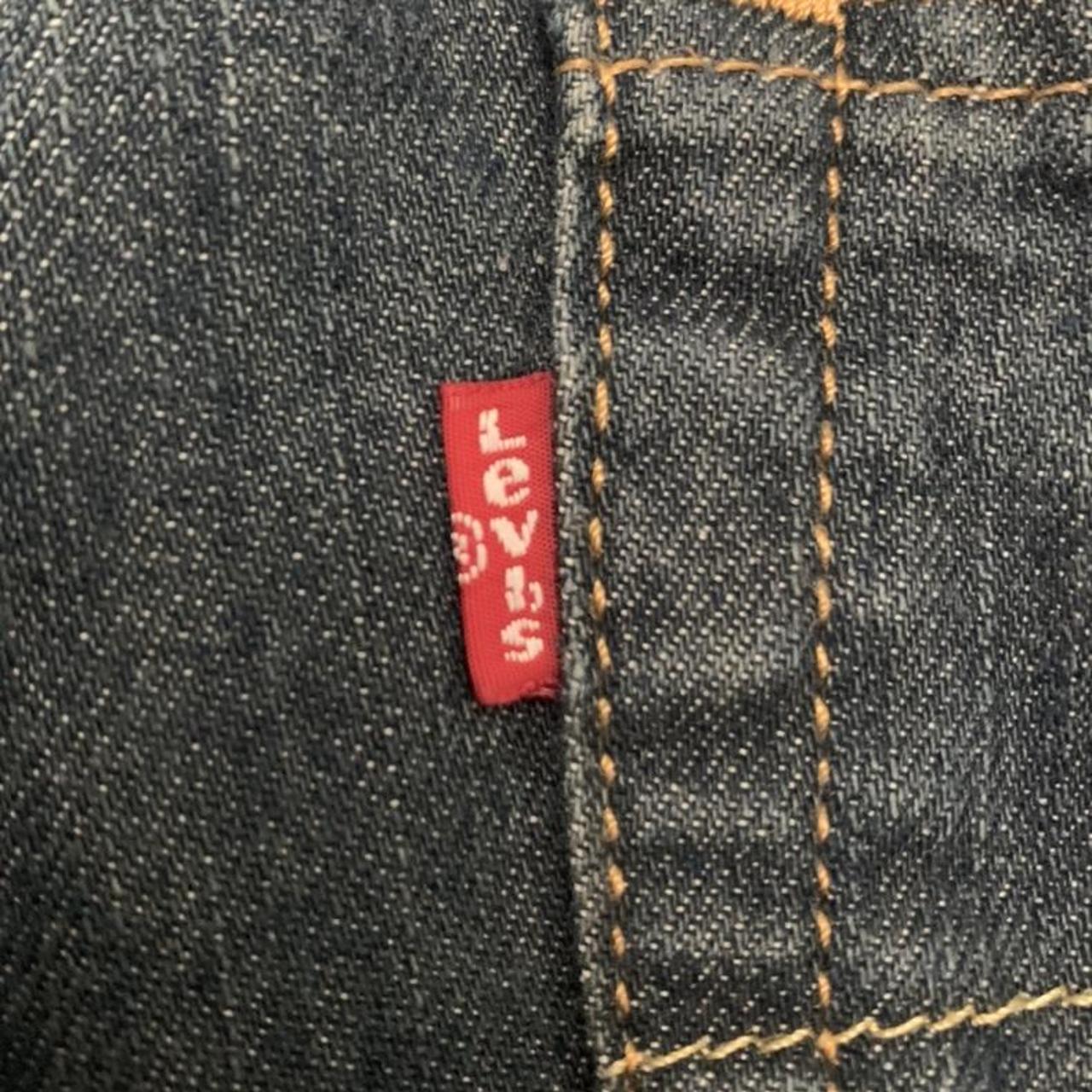 Blue Denim Levi’s Note: has the faint smell of... - Depop